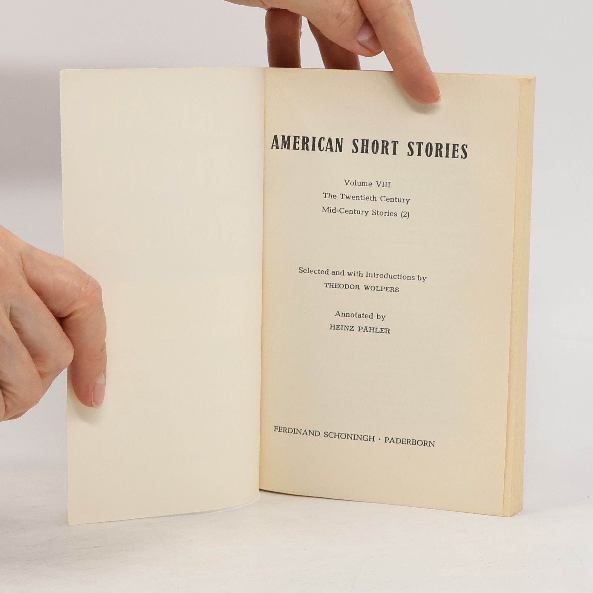 Autorenkollektiv American Short Stories 8