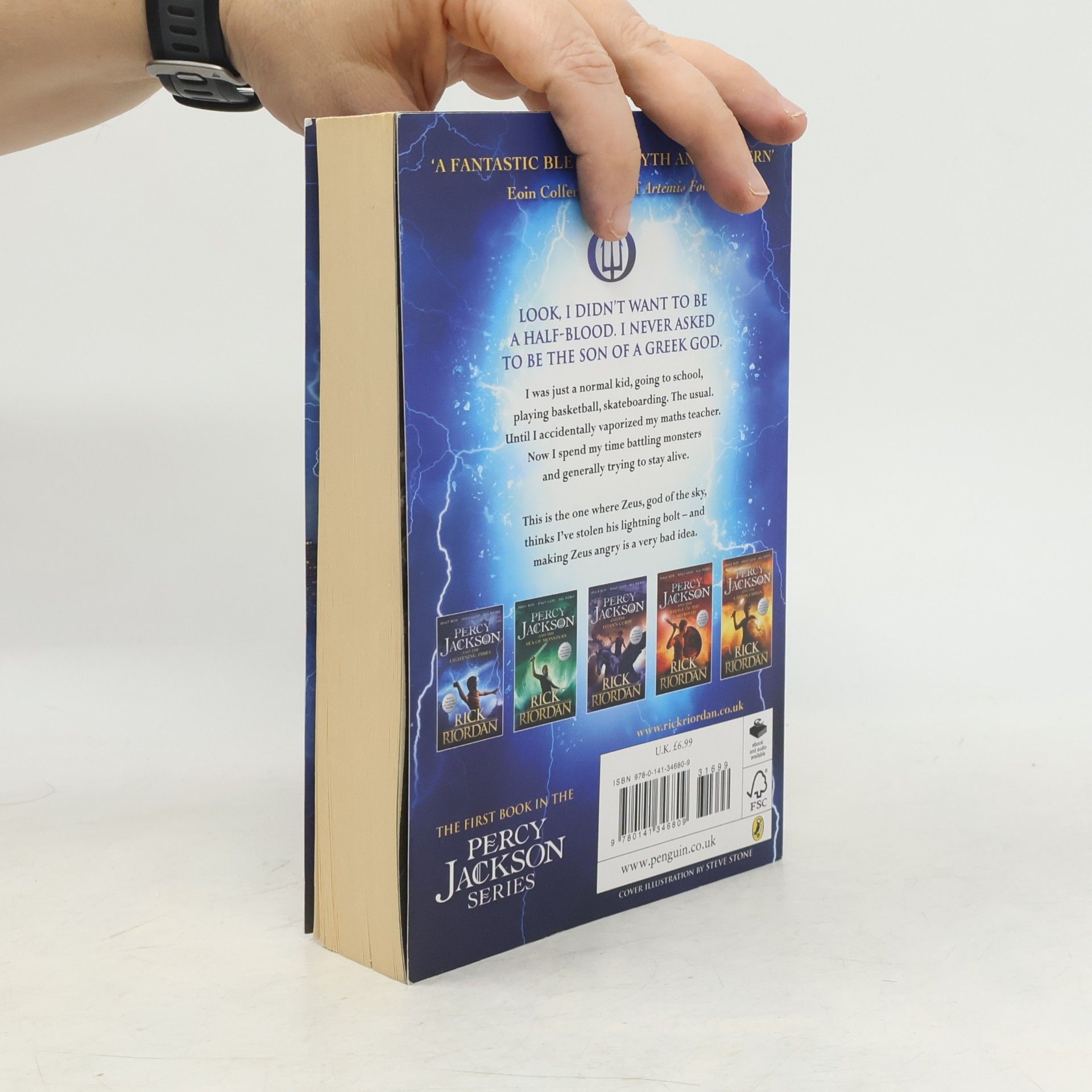 Rick Riordan Percy Jackson and the lightning thief