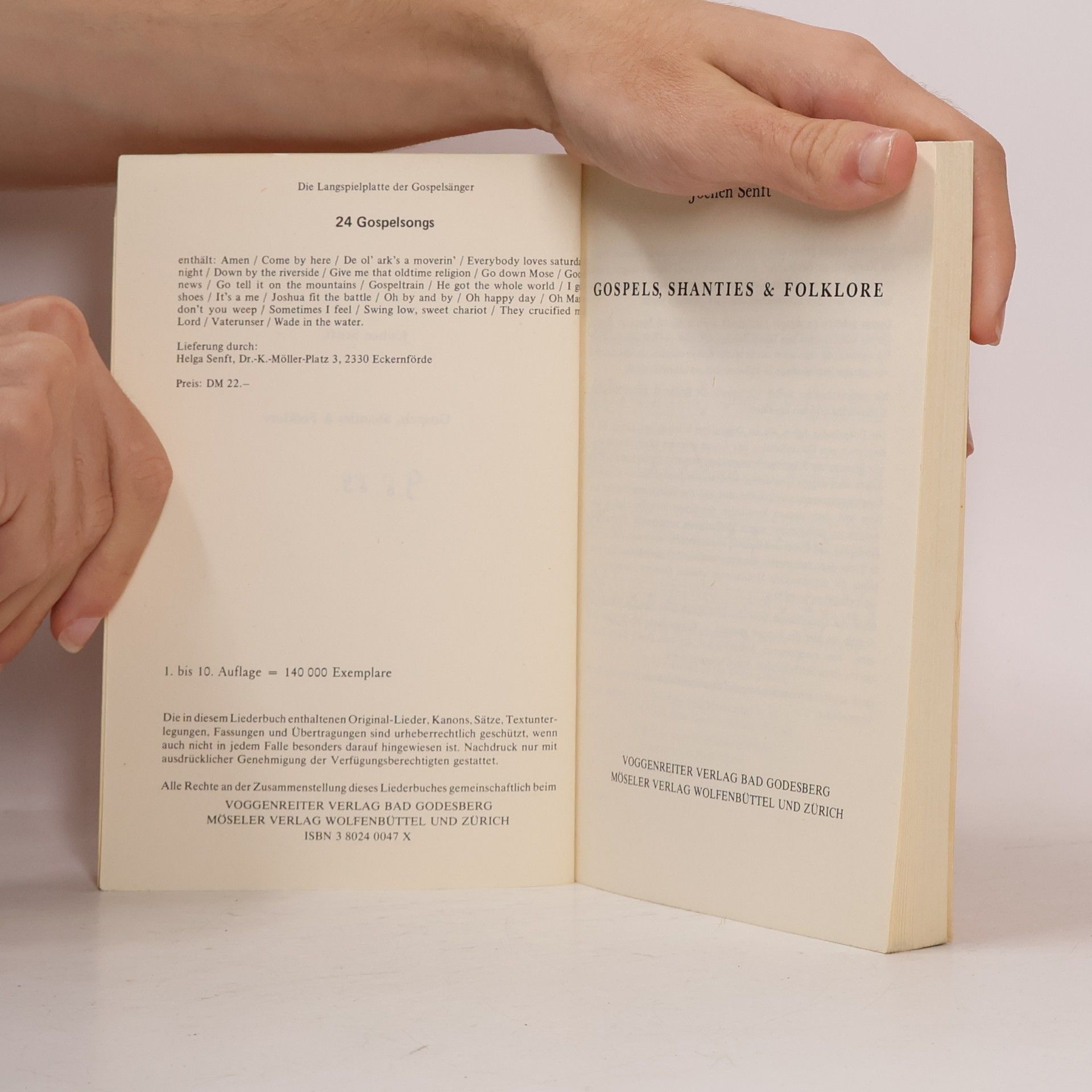 Jochen Senft Gospels, Shanties und Folklore