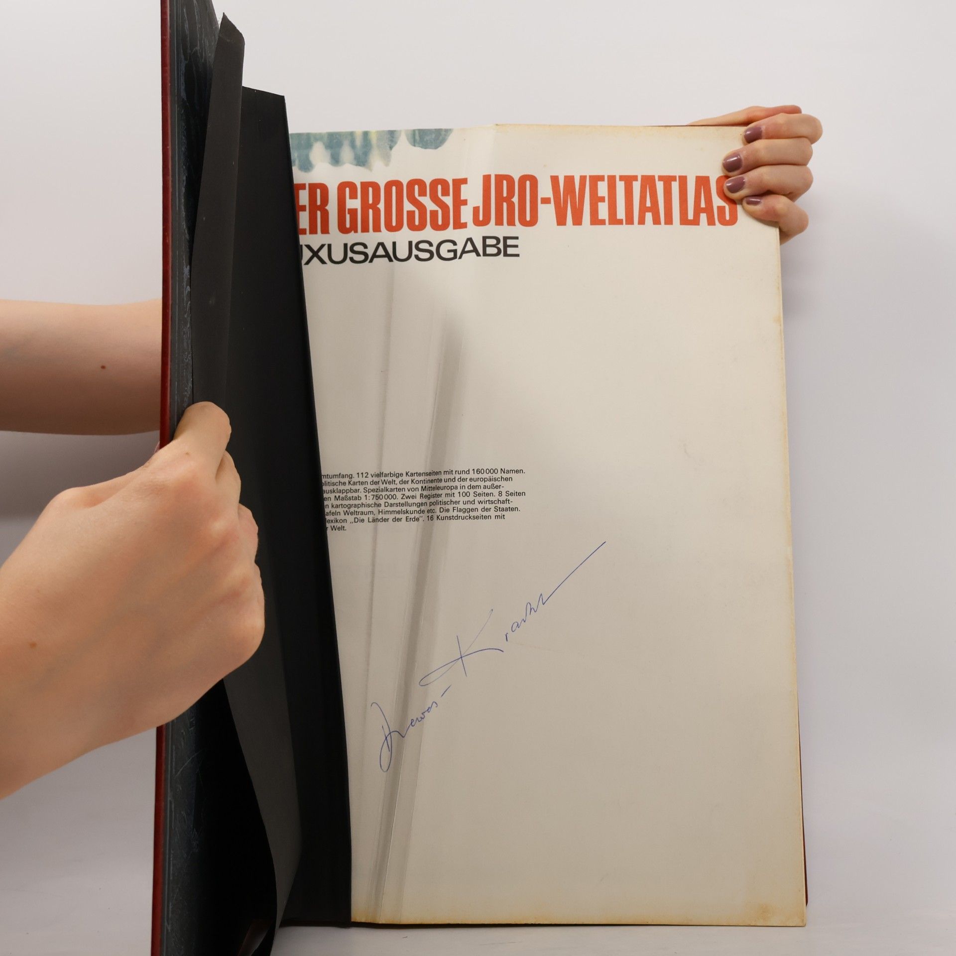 Kremling Ernst Der Grosse JRO-Weltatlas