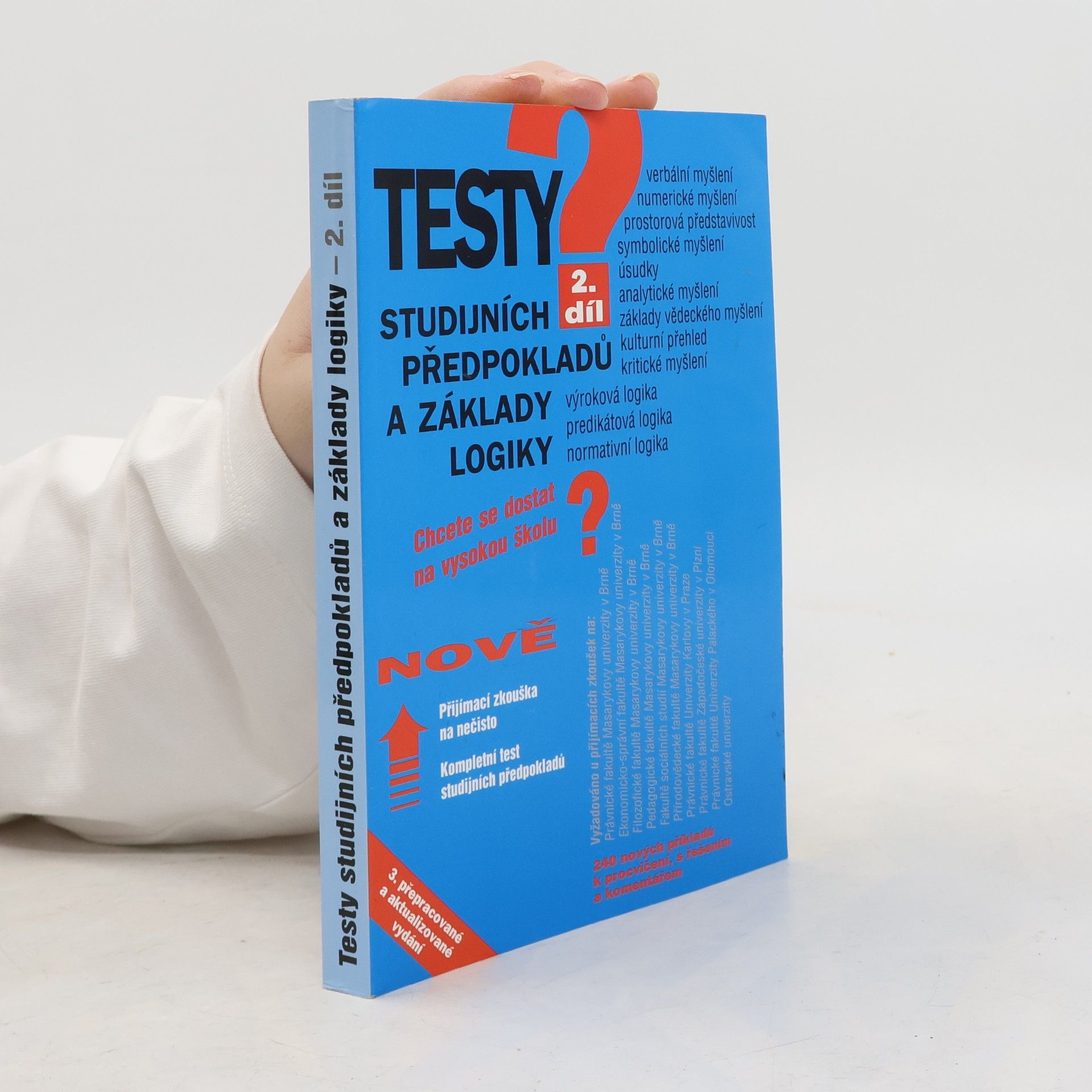 Autorenkollektiv Testy studijních předpokladů a základy logiky 2. díl