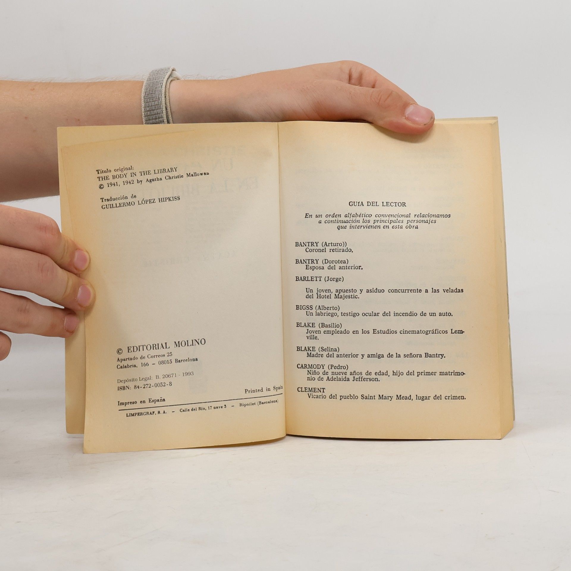 Agatha Christie Selecciones de Biblioteca Oro - 52: Un cadáver en la biblioteca