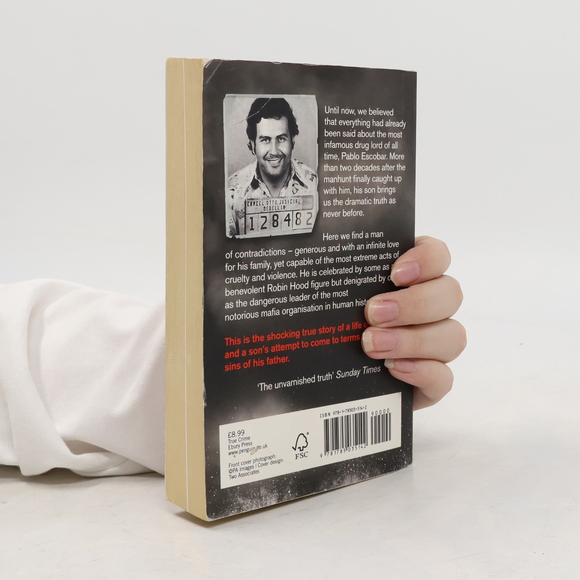 Sebastian Marroquín Pablo Escobar. Anglicky Pablo Escobar : my father