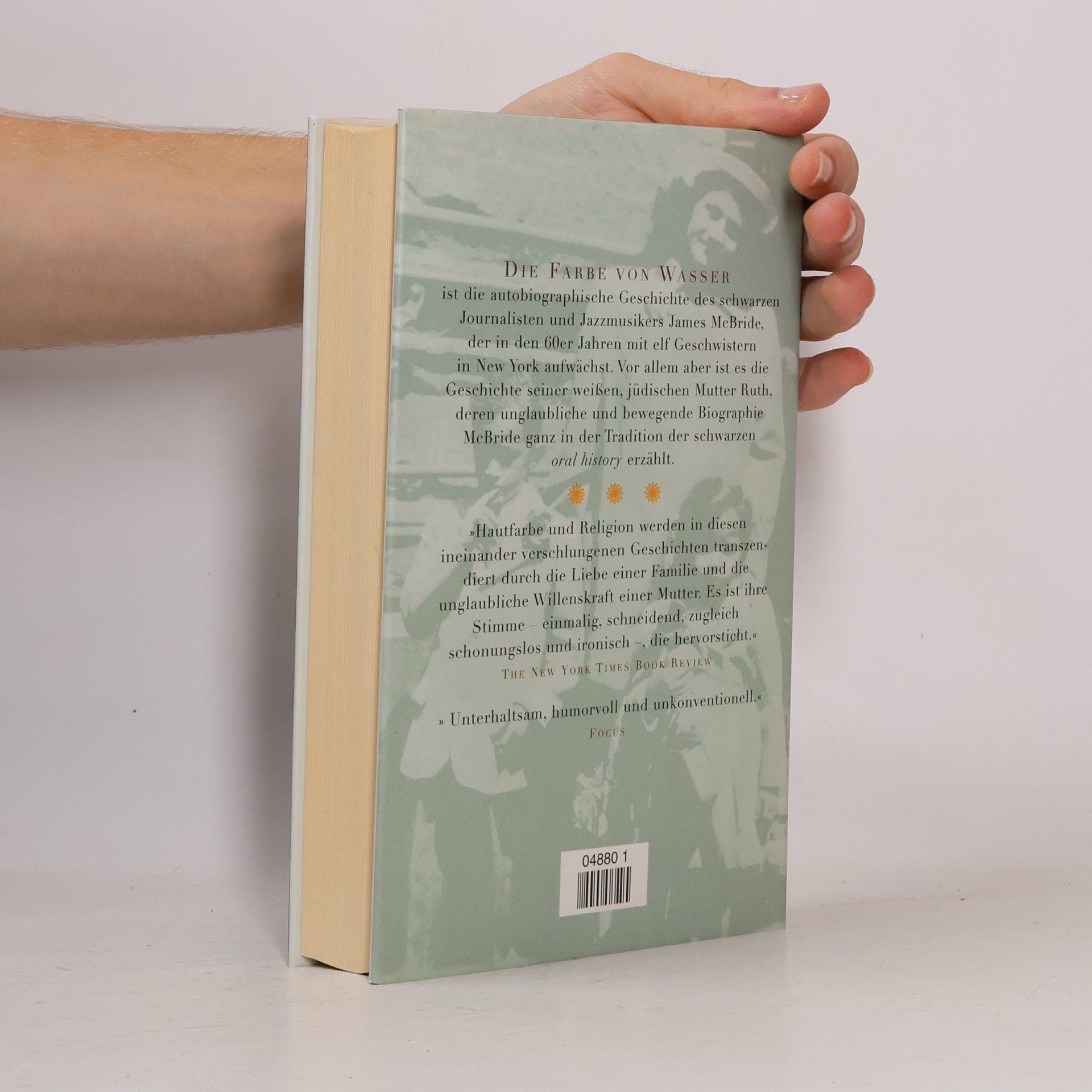 James McBride Die Farbe von Wasser