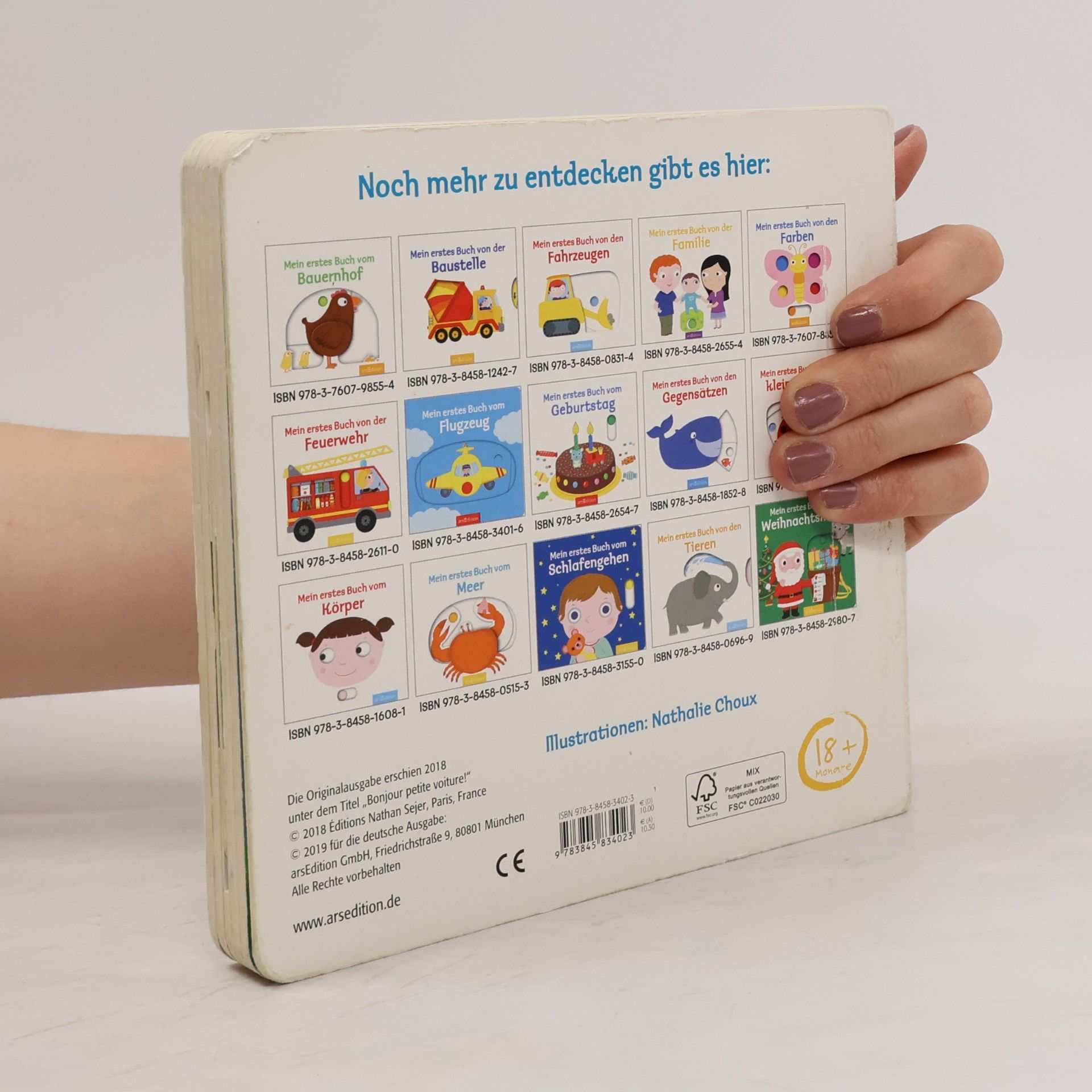 Nathalie Choux Mein erstes Buch vom Auto