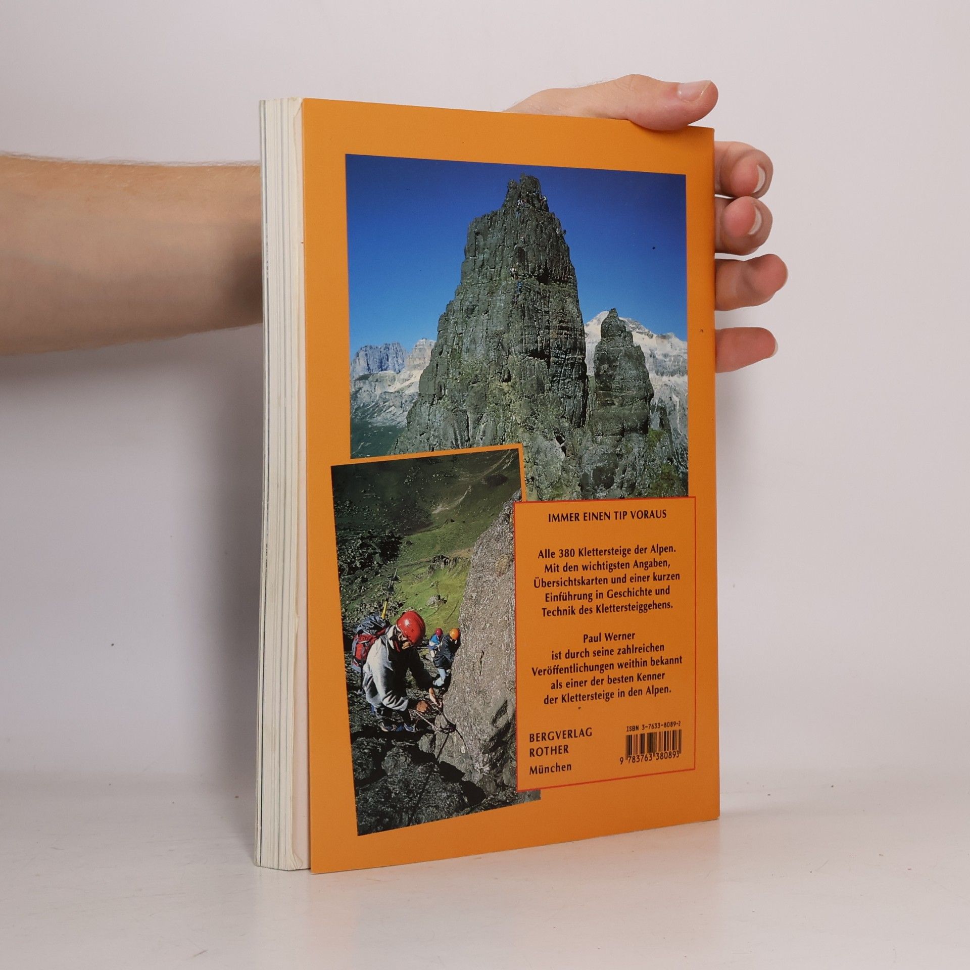 Paul-Werner Scheele Klettersteigatlas Alpen