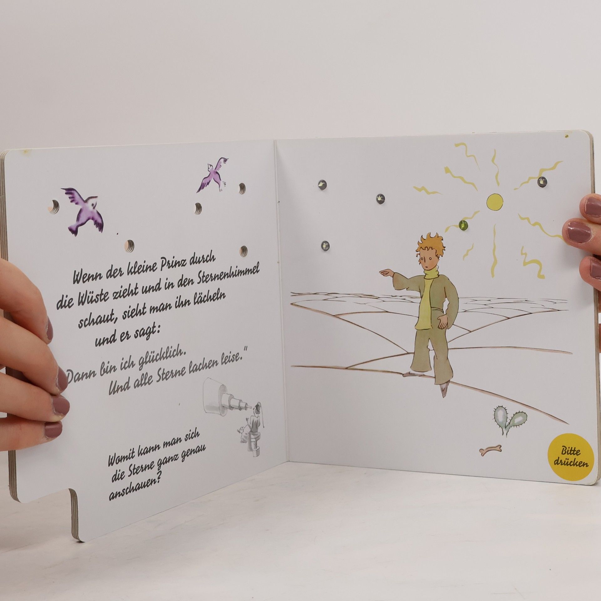 Der Kleine Prinz... und die Sterne: Mit Sternenlämpchen