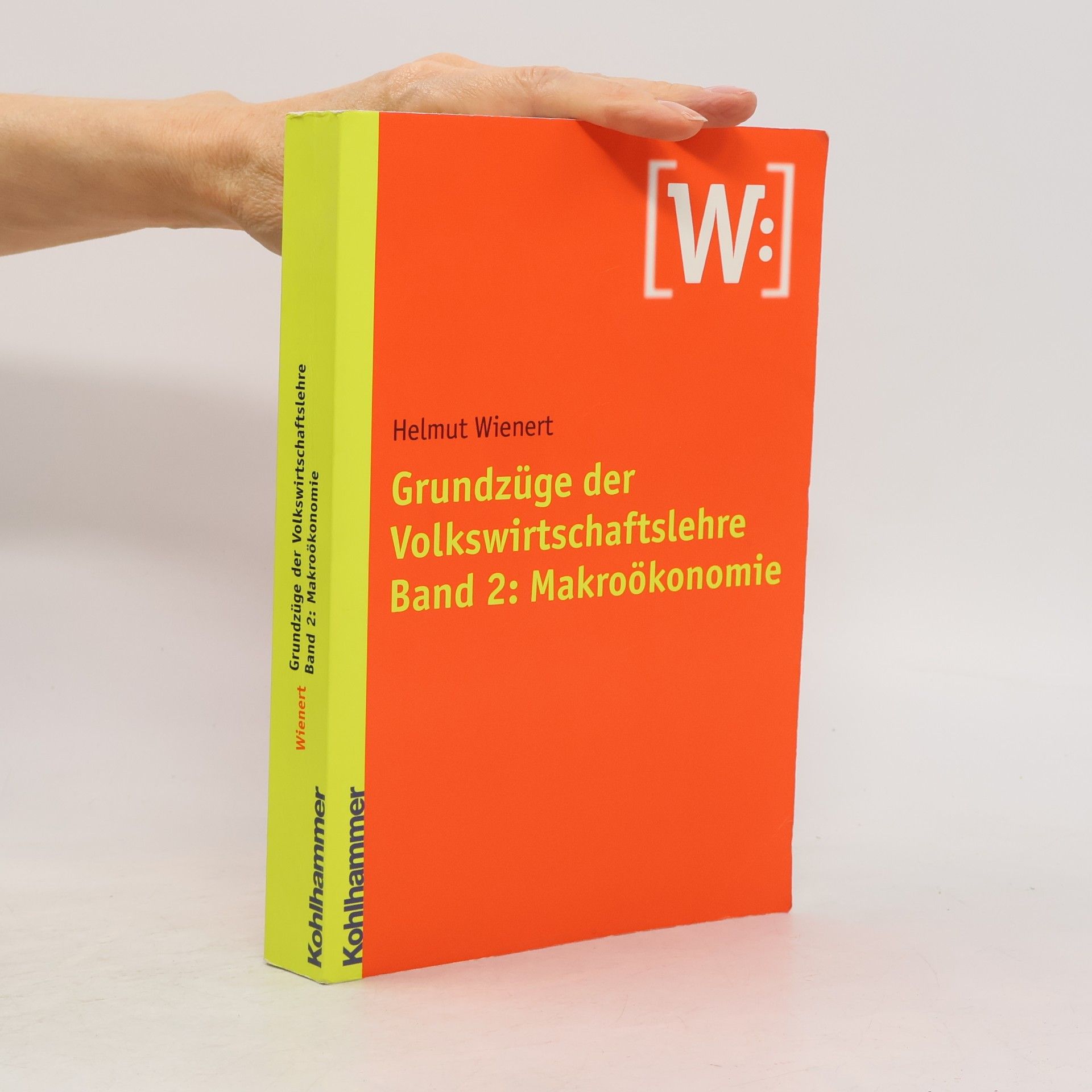 Helmut Wienert Grundzüge der Volkswirtschaftslehre
