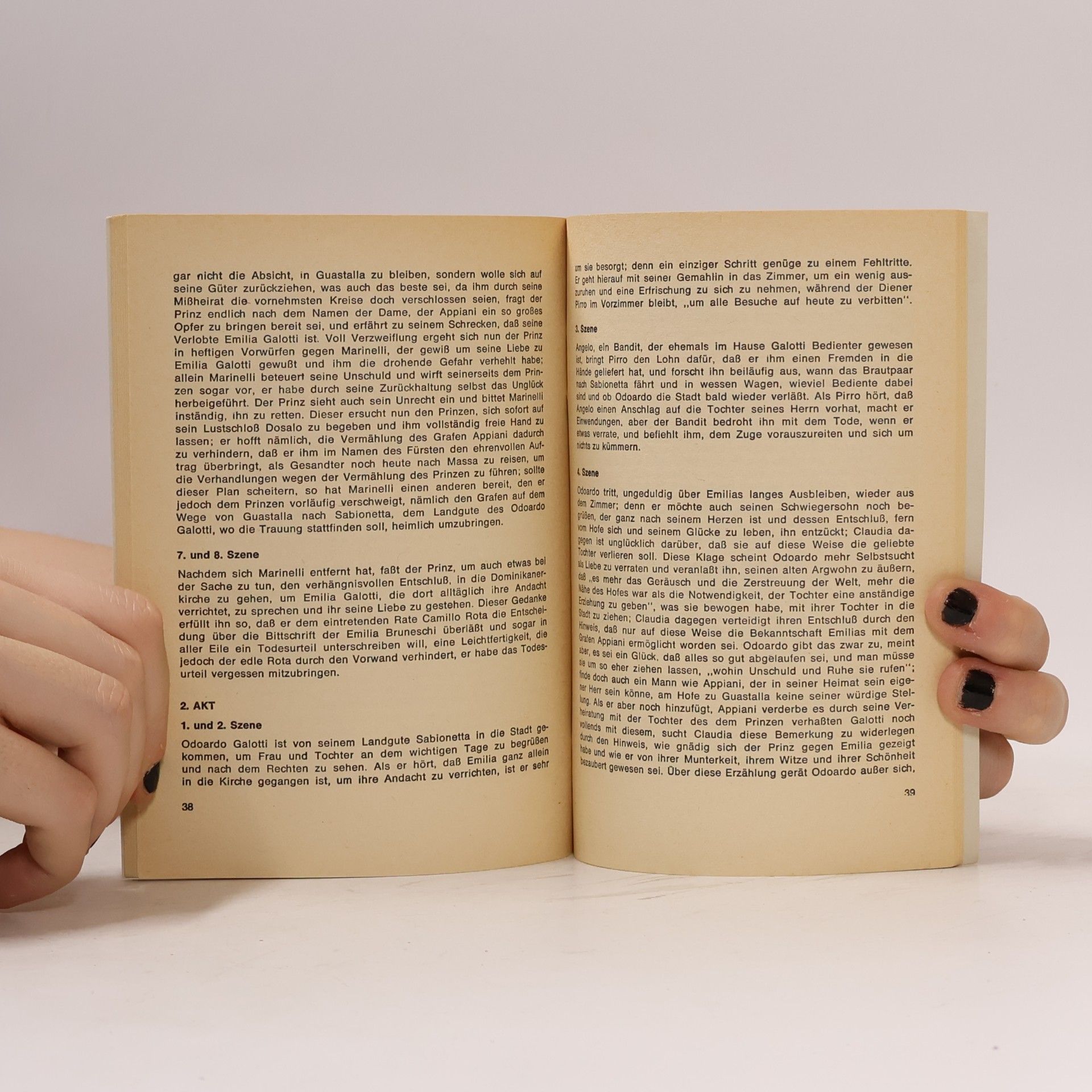 Emilia Galotti Königs Erläuterungen 16. Lessing