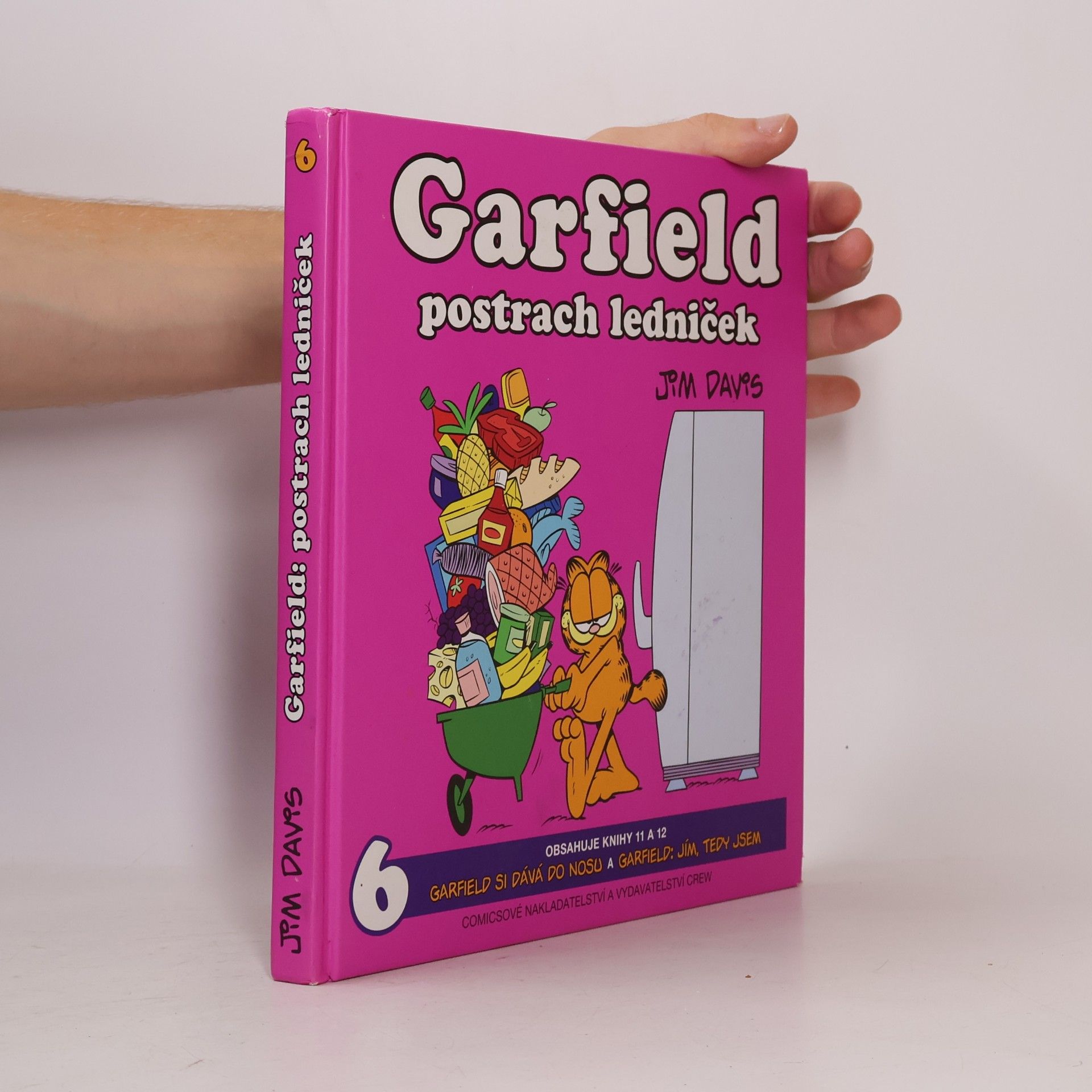 Jim Davis Garfield postrach ledniček