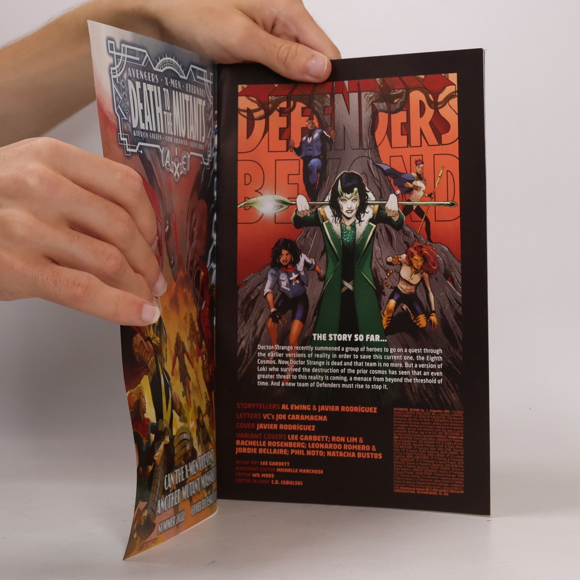 Al Ewing Defenders Beyond 1