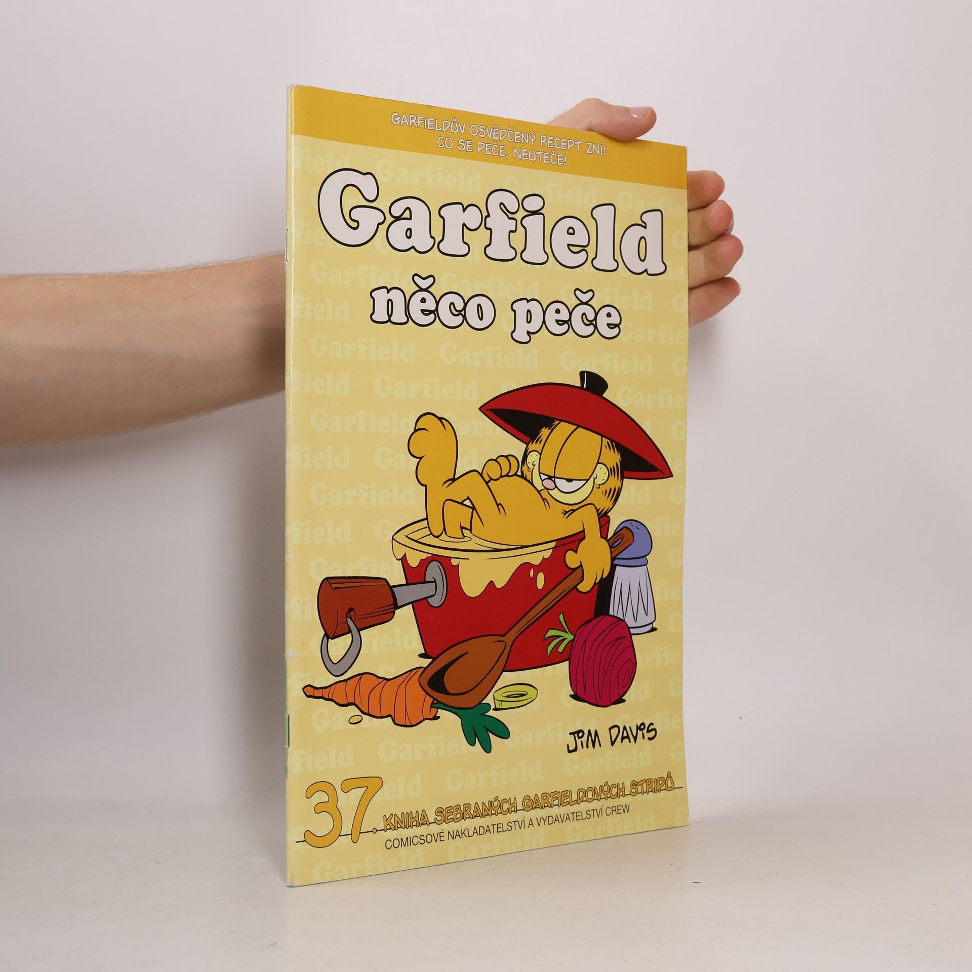 Jim Davis Garfield něco peče