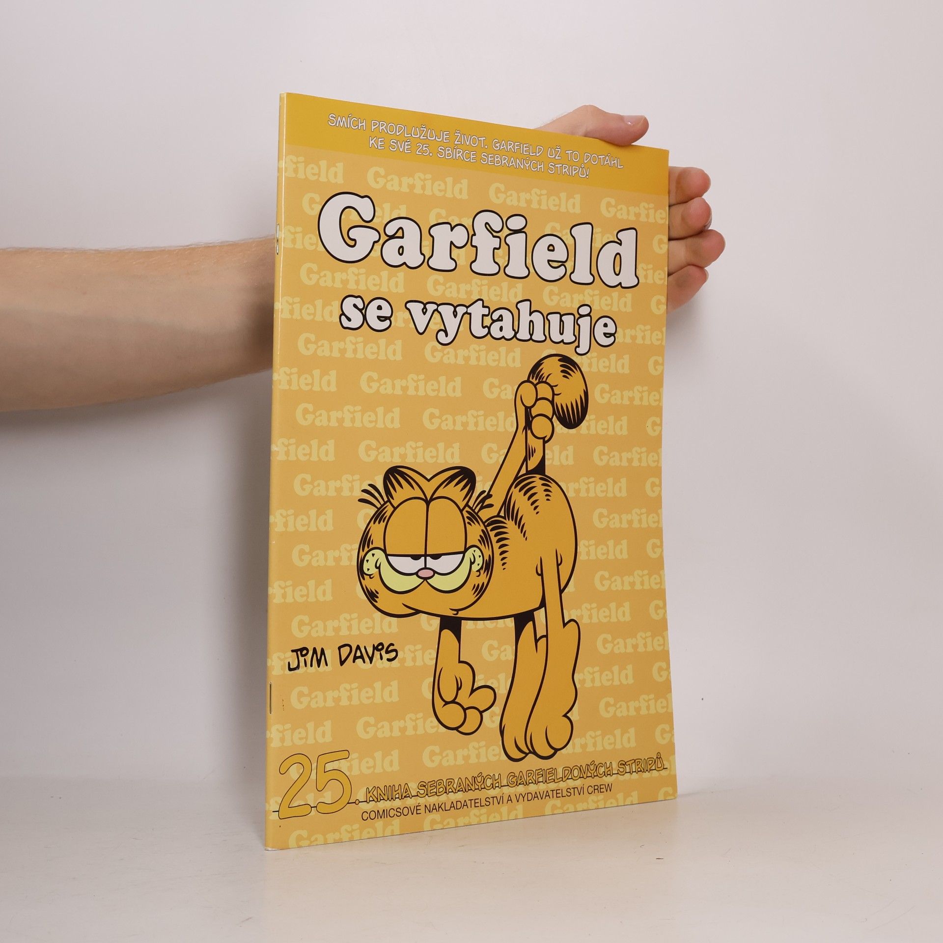 Jim Davis Garfield se vytahuje