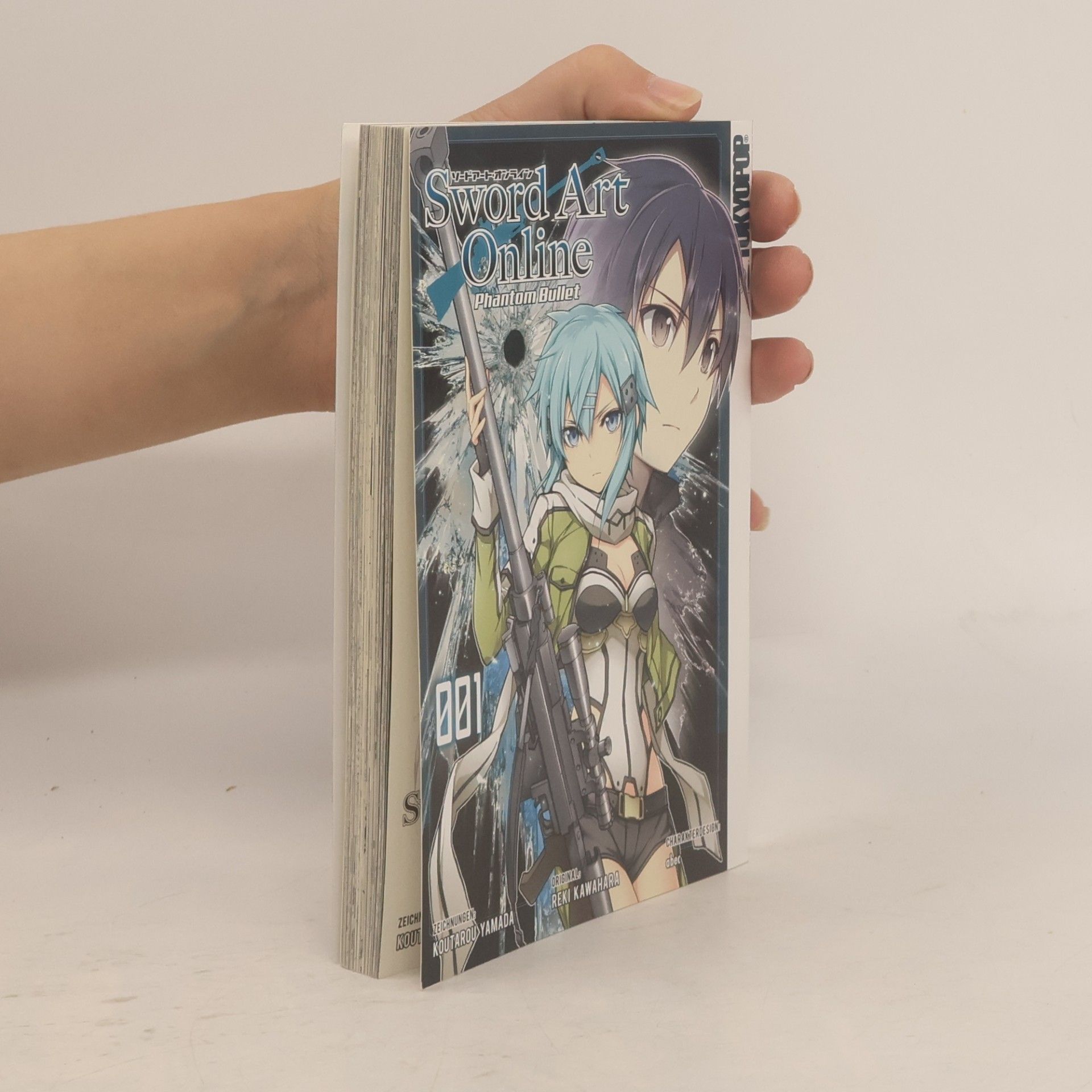 Kōtarō Yamada Sword art online phantom bullet