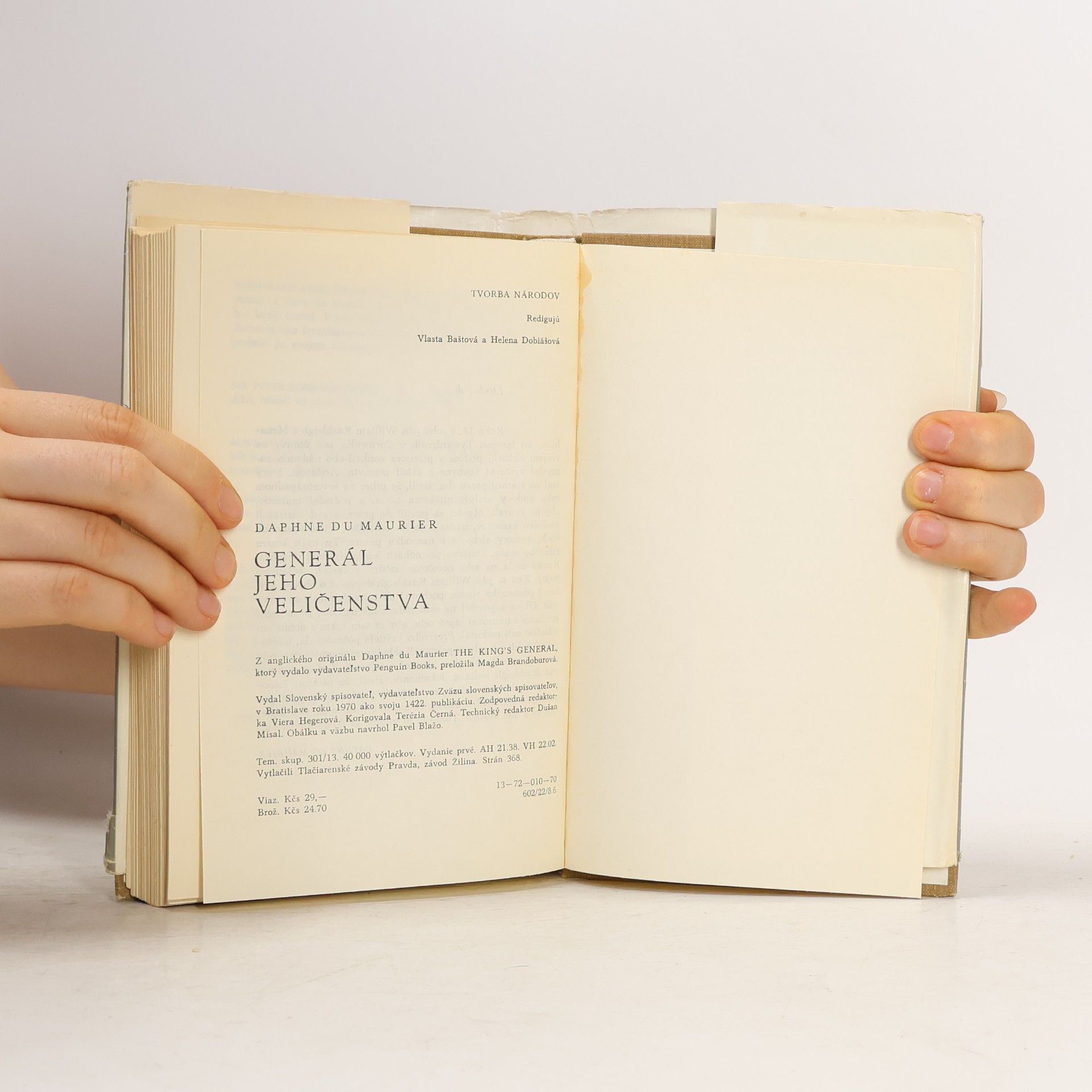 Daphne du Maurier Generál Jeho Veličenstva