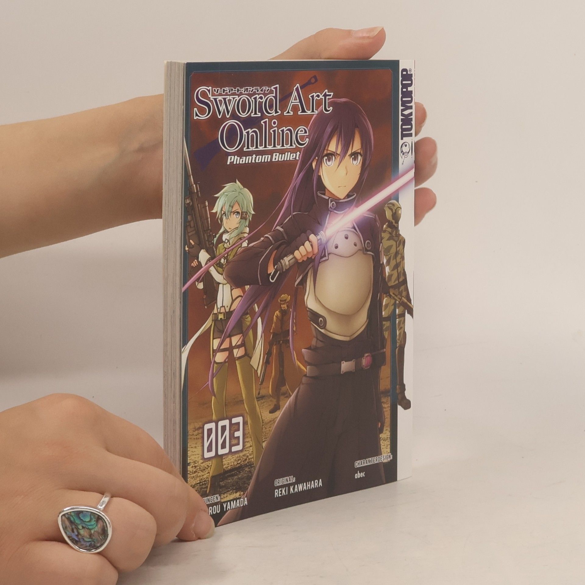 Koutarou Yamada Sword art online phantom bullet