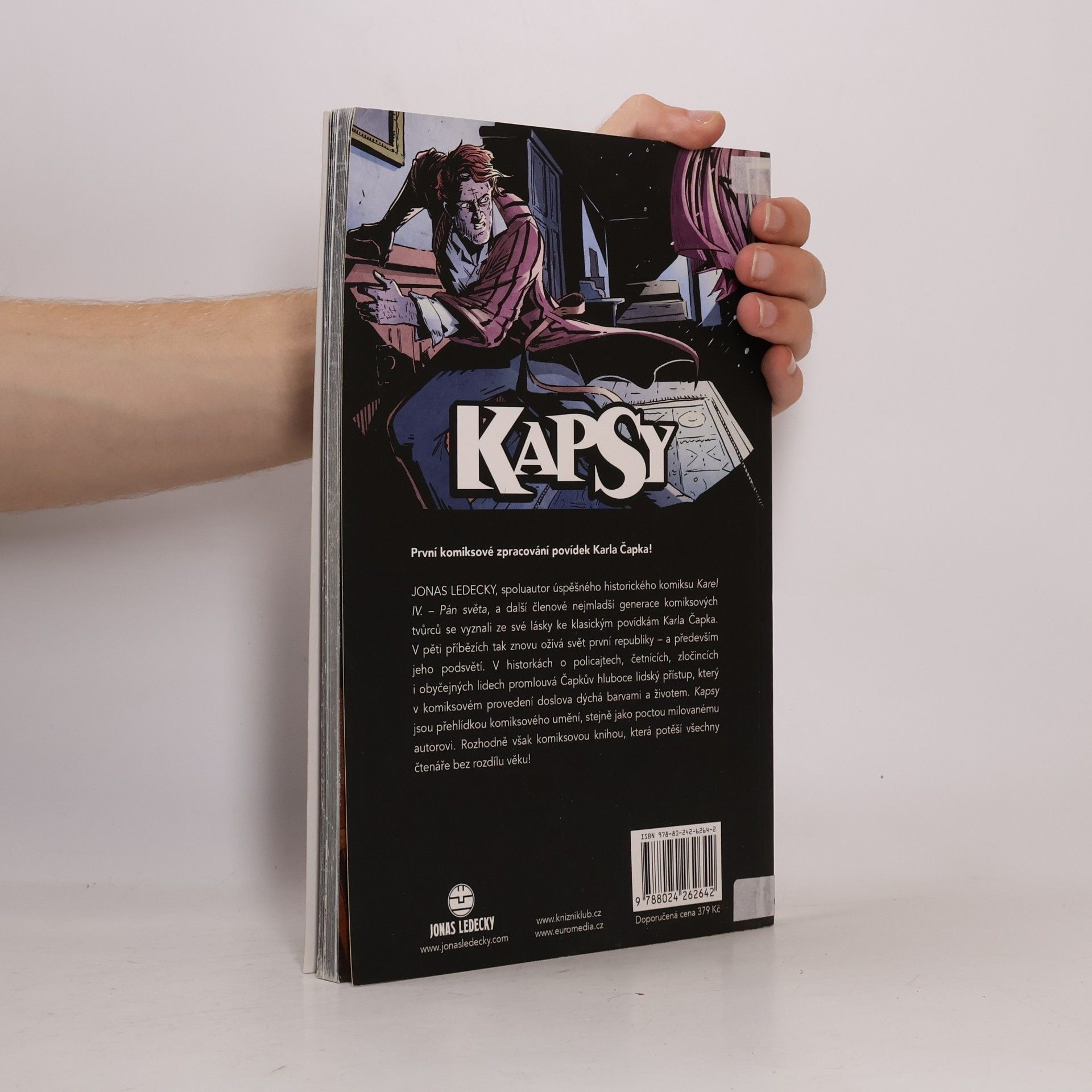 Jonáš Ledecký Kapsy: podle povídek Karla Čapka