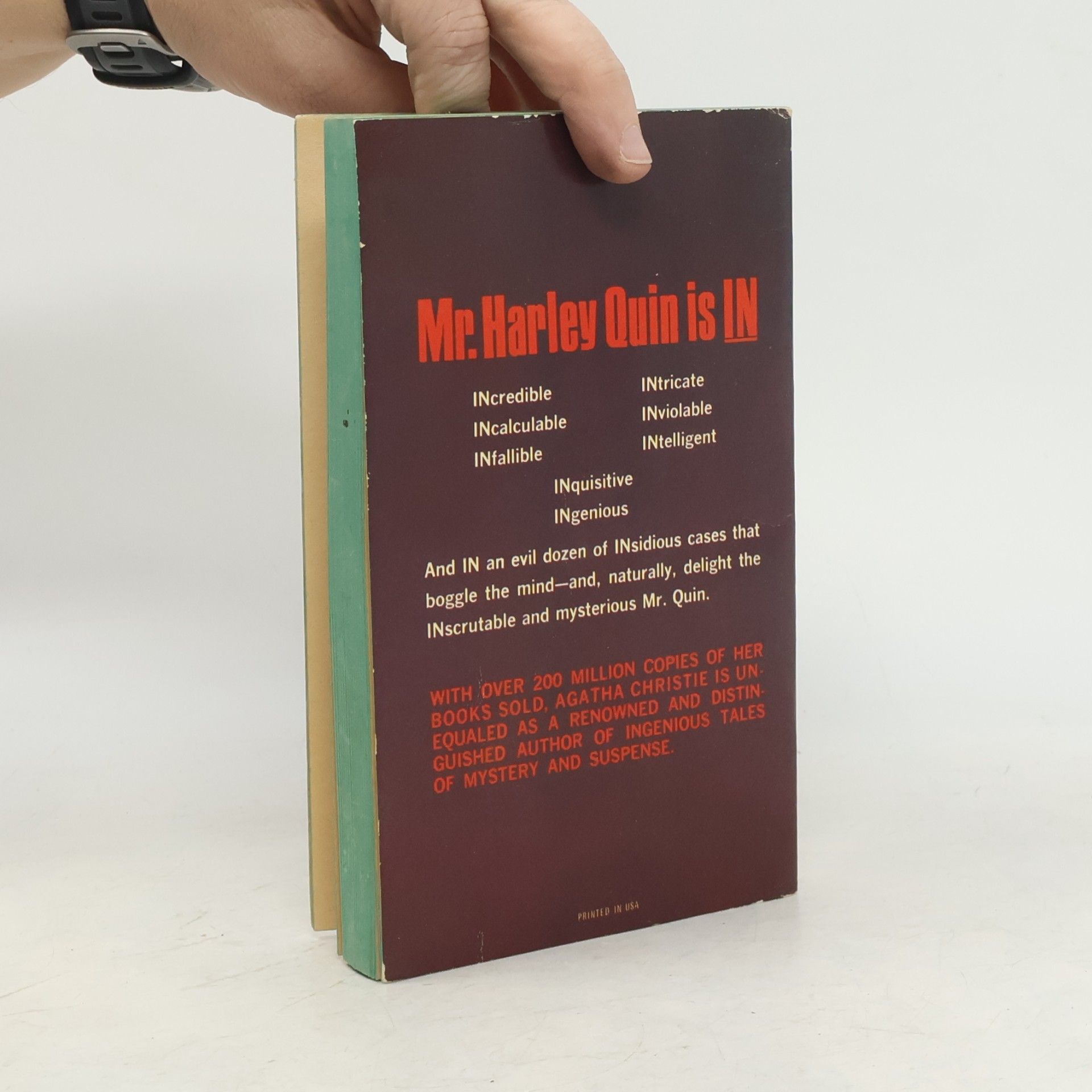 Agatha Christie The Mysterious Mr. Quin