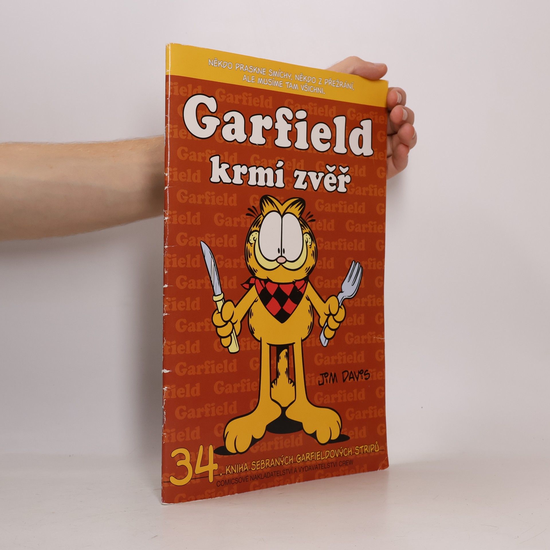 Jim Davis Garfield krmí zvěř
