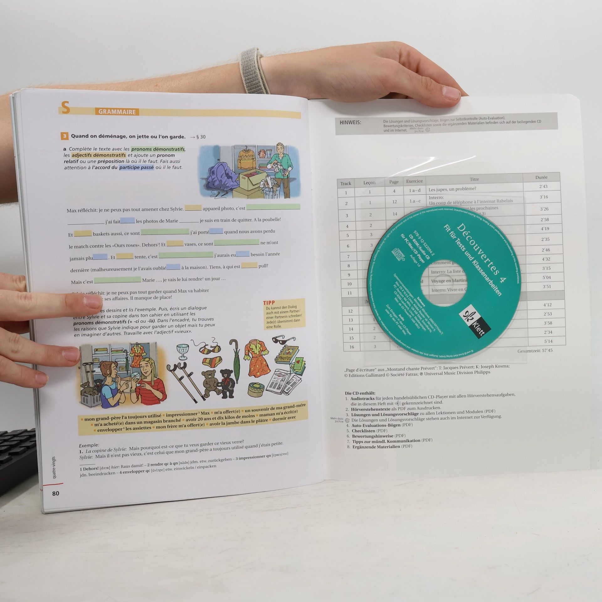 Gérard Alamargot Fit für Tests und Klassenarbeiten, m. CD-ROM/Audio-CD