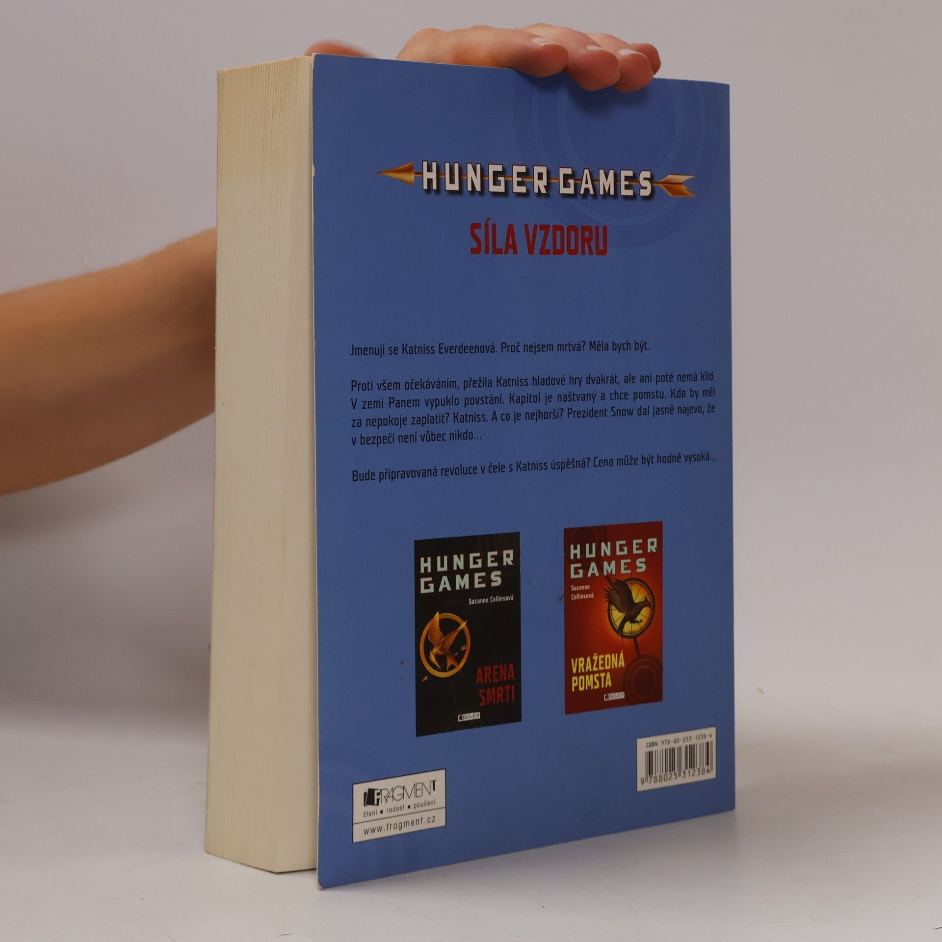 Suzanne Collins Hunger games. Síla vzdoru