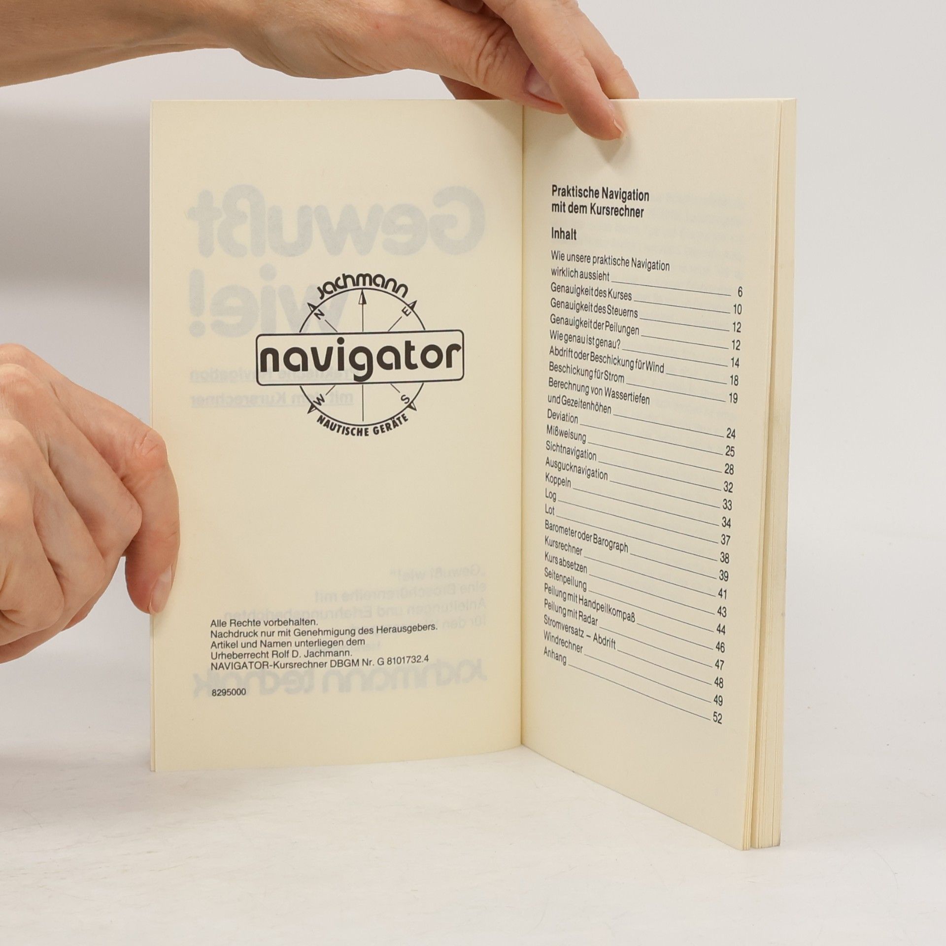 Various authors Gewußt wie! Praktische Navigation mit dem Kursrechner