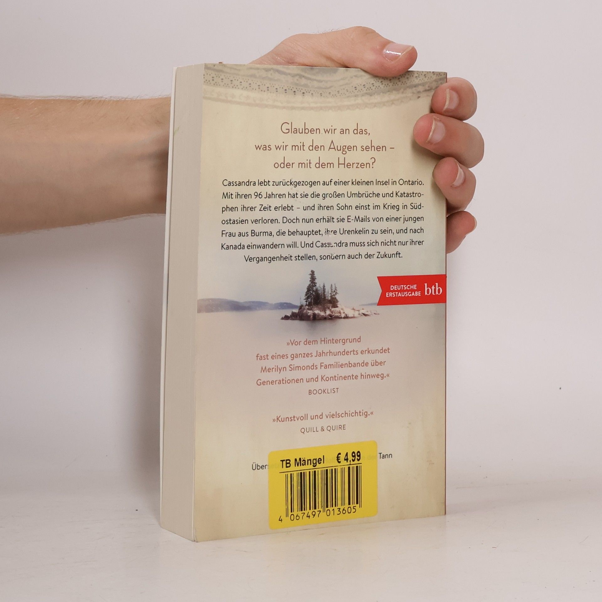 Merilyn Simonds Zuflucht. Roman