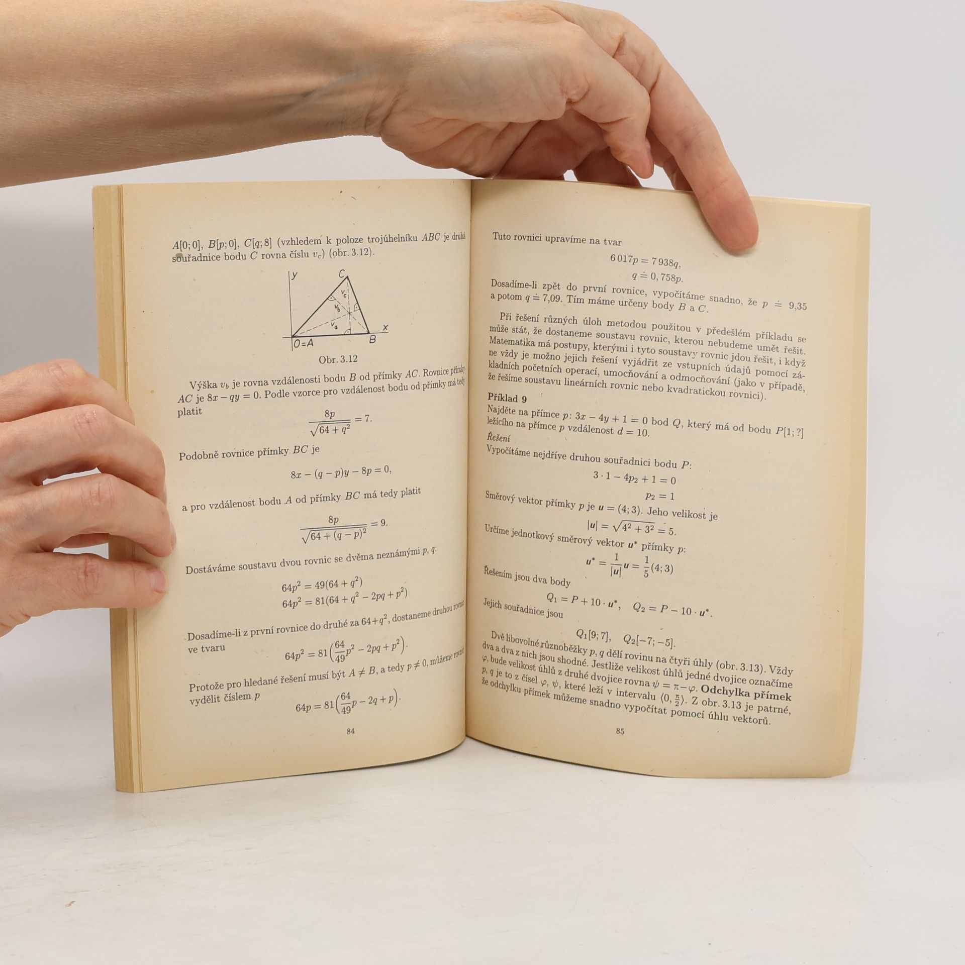 Leo Boček Matematika pro gymnázia. Analytická geometrie
