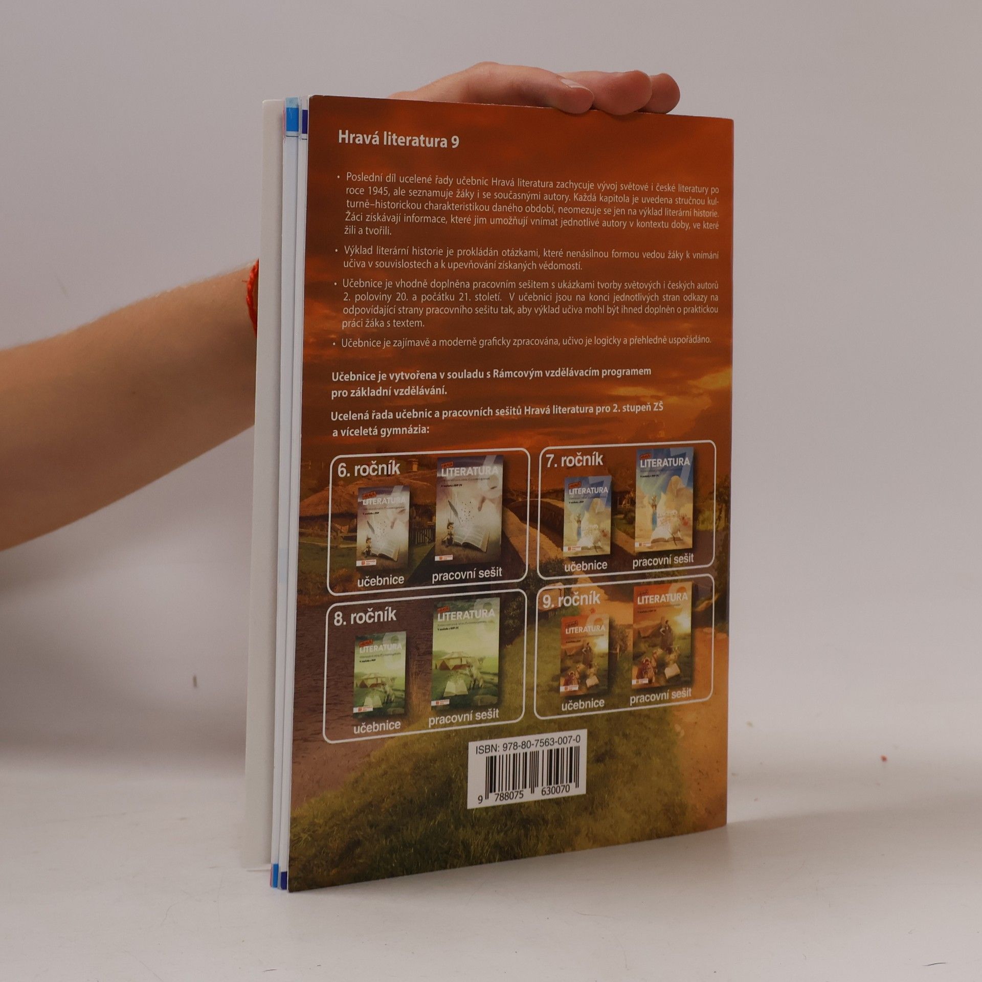 Michaela Jindráčková Hravá literatura 9. Učebnice pro 9. ročník ZŠ a víceletá gymnázia