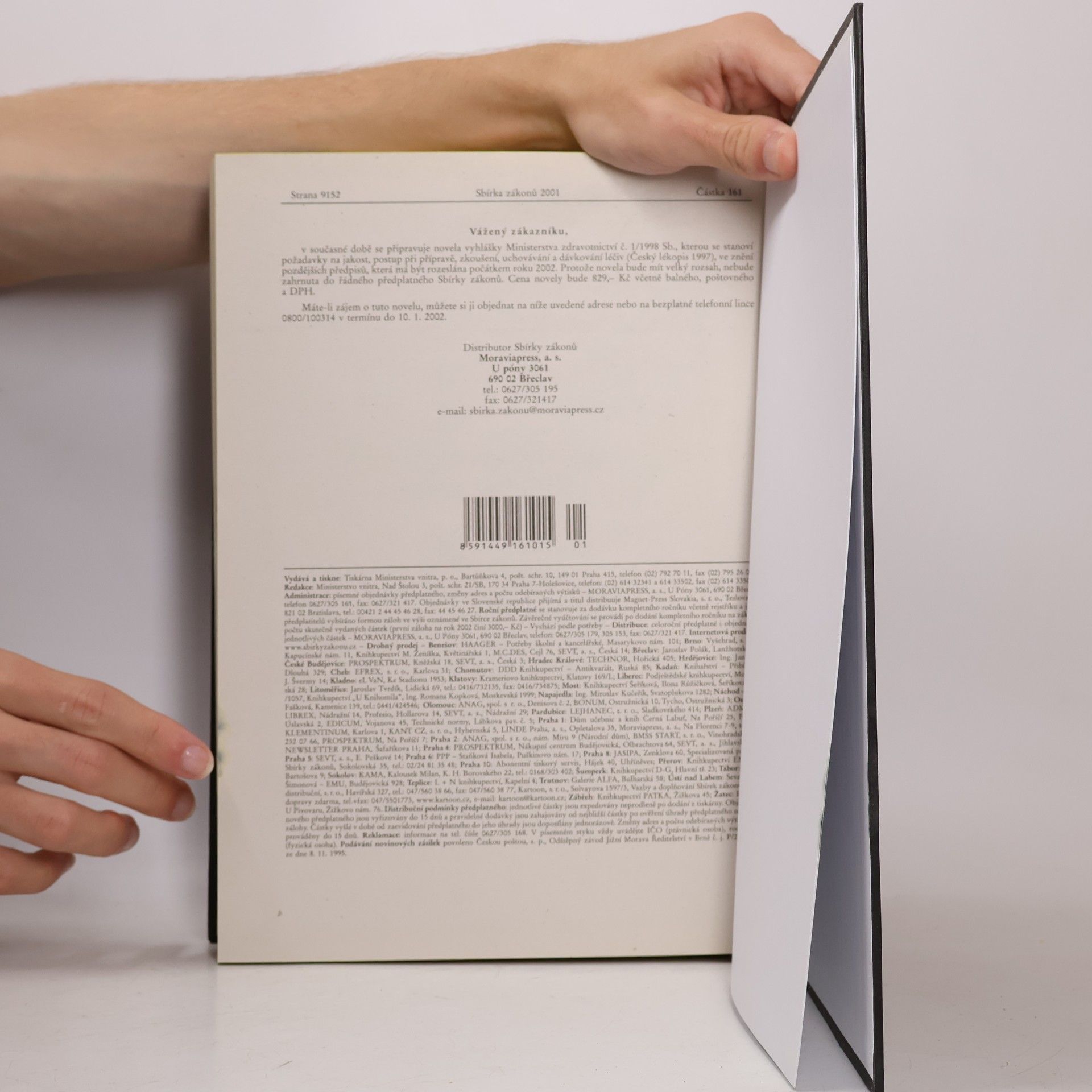 Autorenkollektiv Sbírka zákonů 6/2001