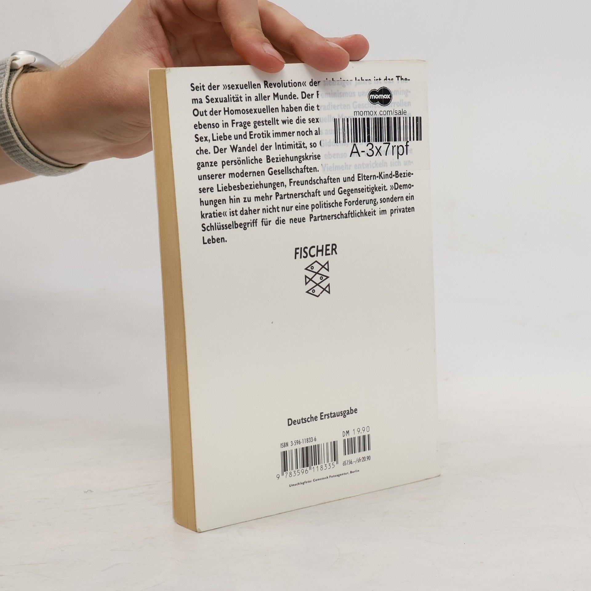 Anthony Giddens, Baron Giddens Wandel der Intimität