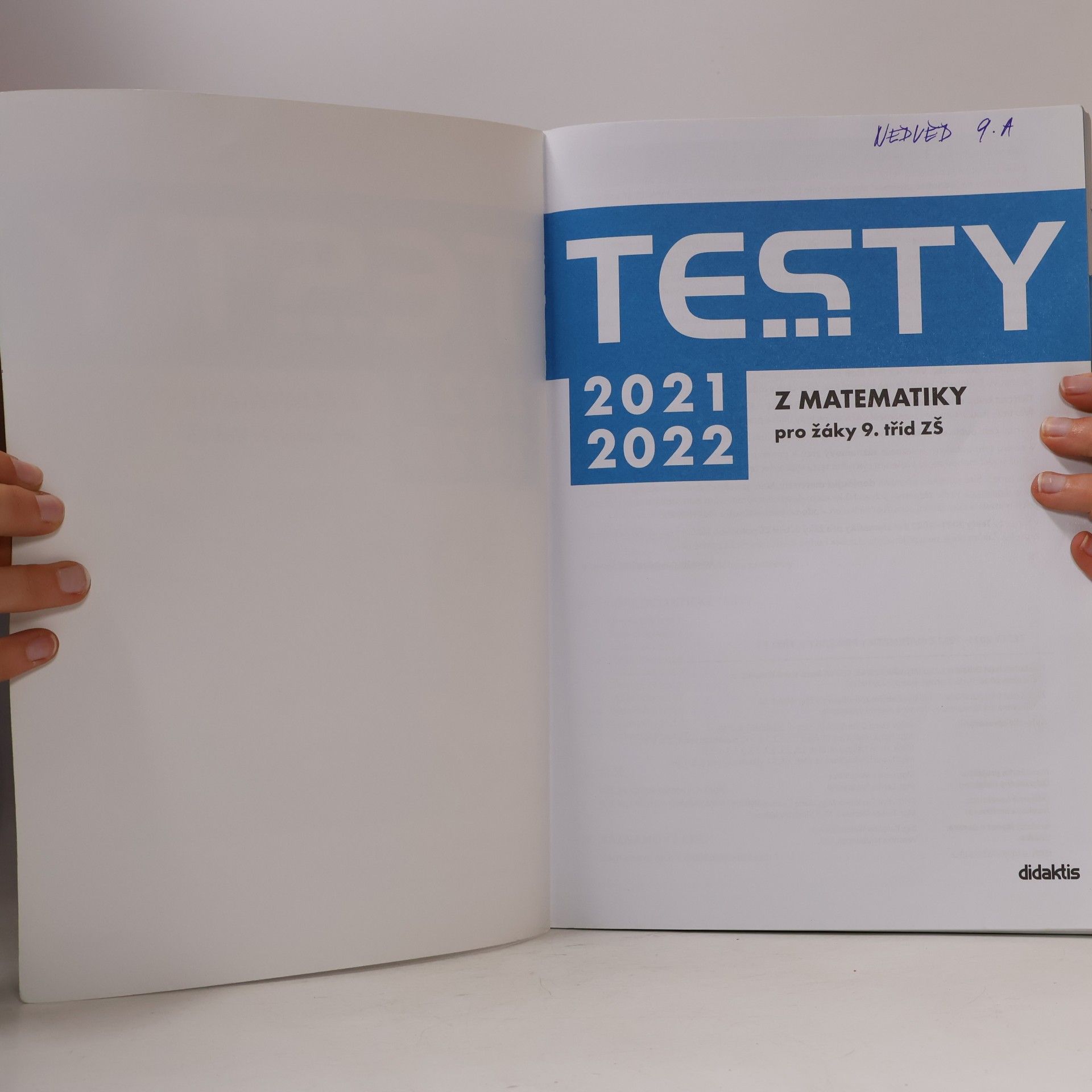 Autorenkollektiv Testy z matematiky pro žáky 9. tříd ZŠ 2021/2022