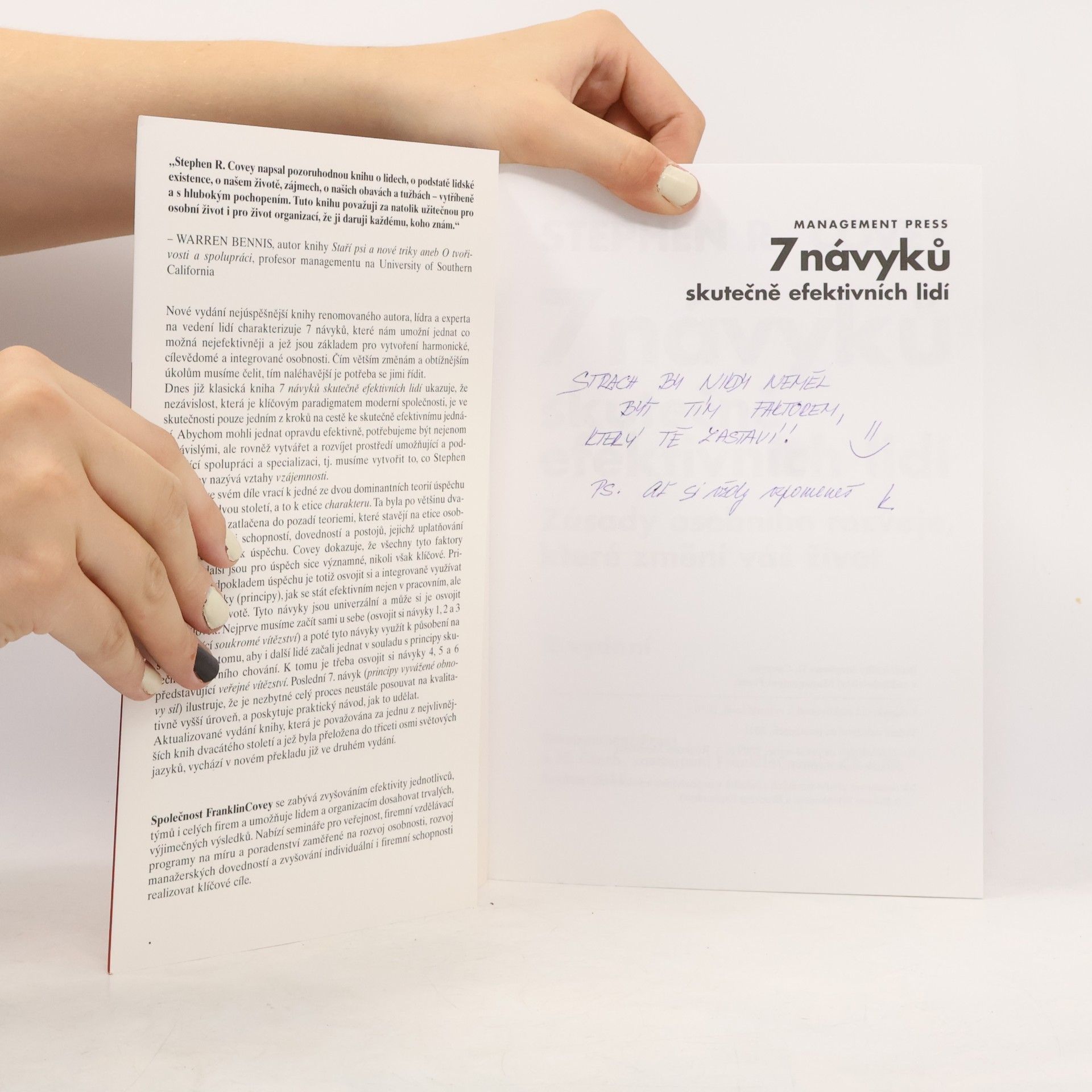 Stephen Covey 7 návyků skutečně efektivních lidí