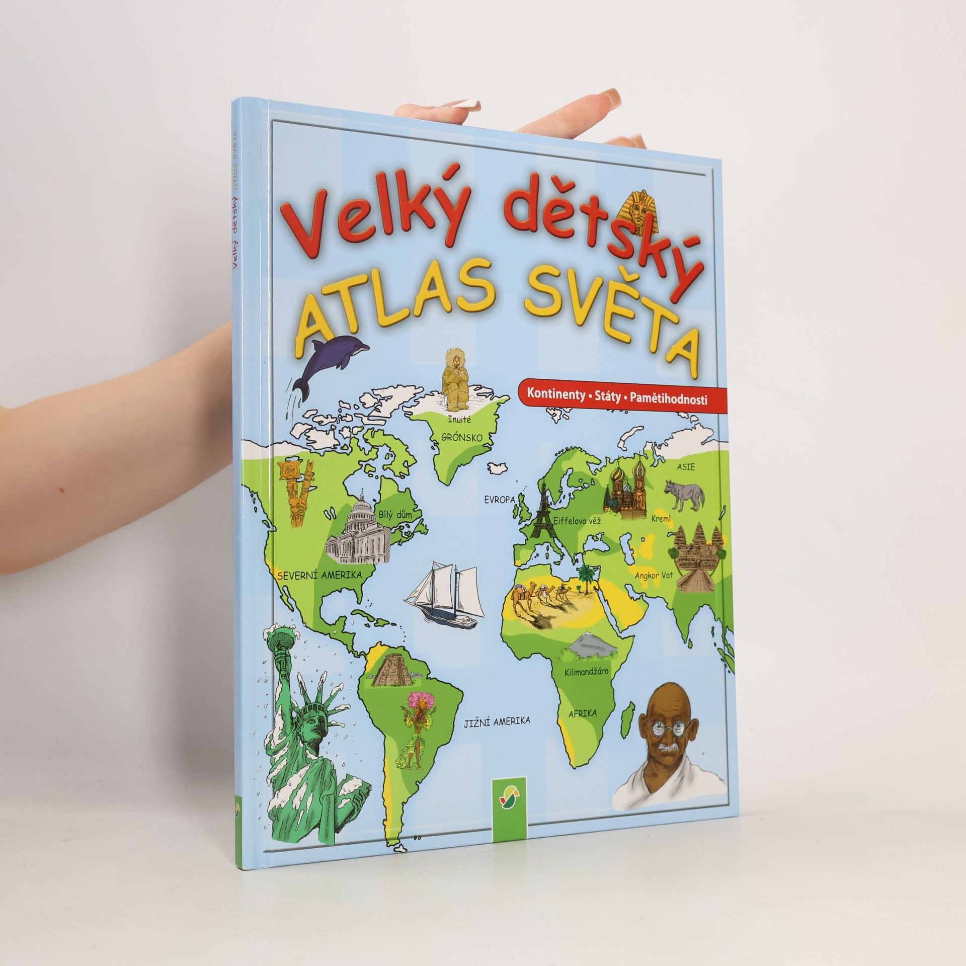 Michael Hahn Velký dětský atlas světa