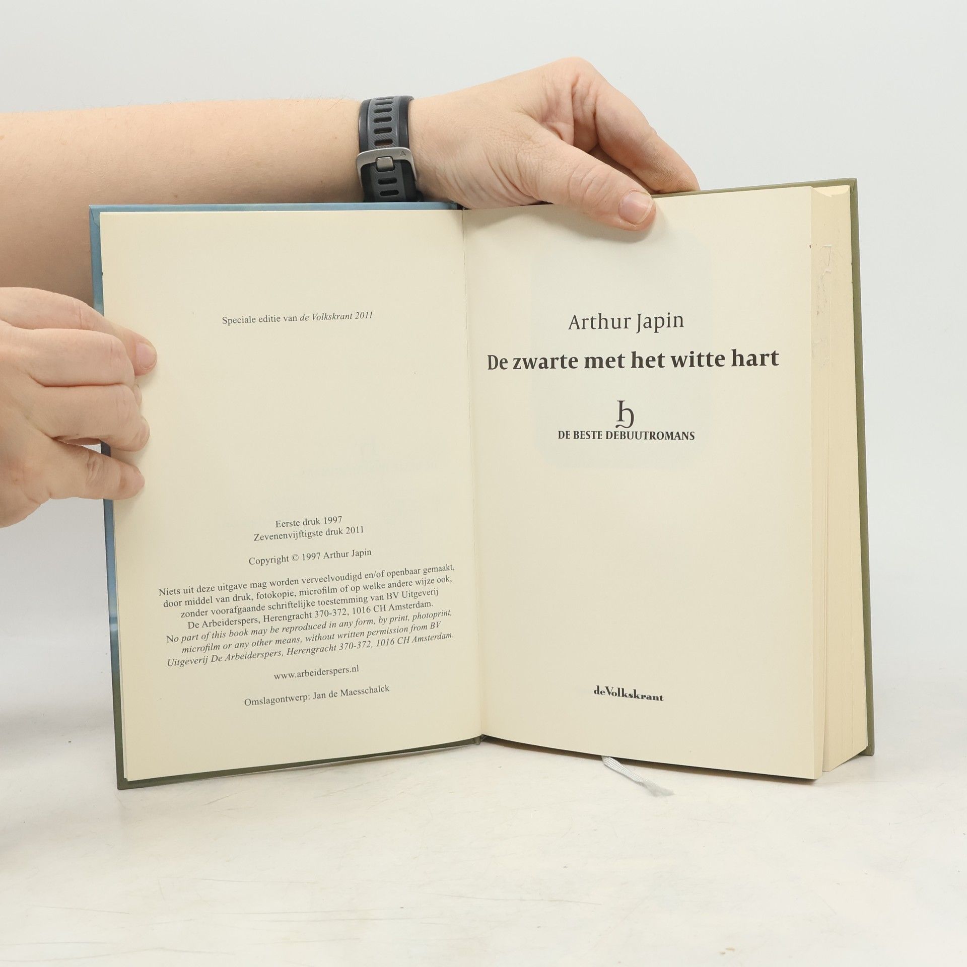 Arthur Japin De zwarte met het witte hart
