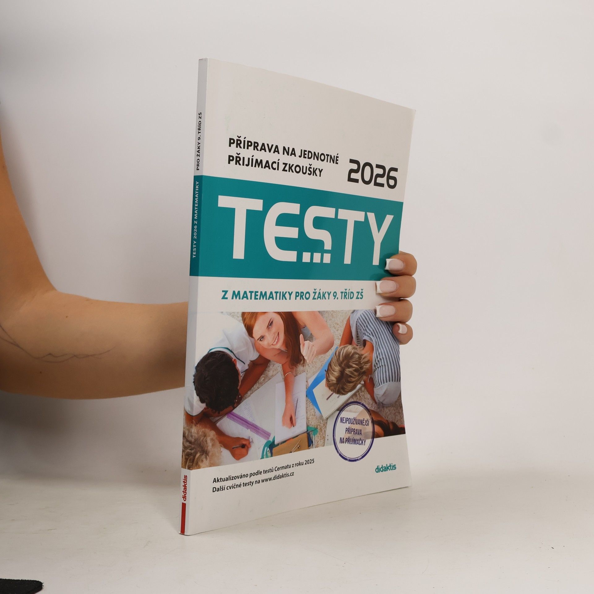Autorenkollektiv Testy 2026 z matematiky pro žáky 9. tříd ZŠ : příprava na jednotné přijímací zkoušky