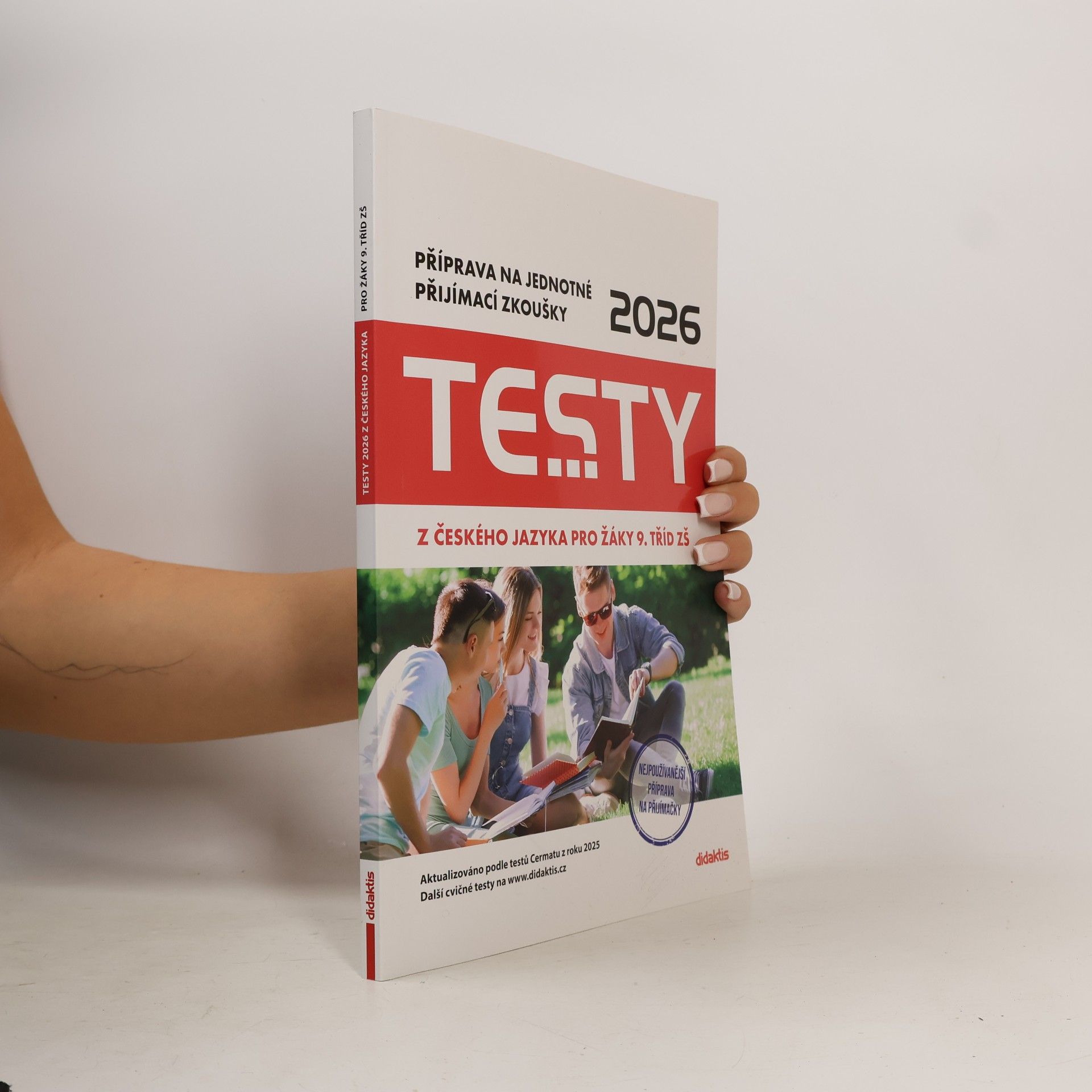 Various authors Testy 2026 z českého jazyka pro žáky 9. tříd ZŠ