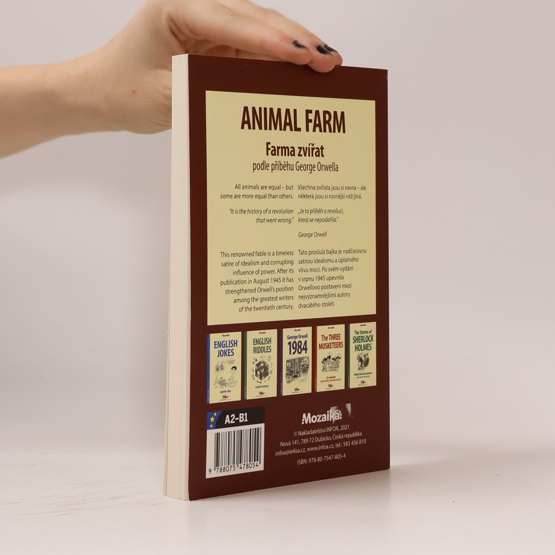 Various authors Animal farm. Farma zvířat. Podle příběhu George Orwella