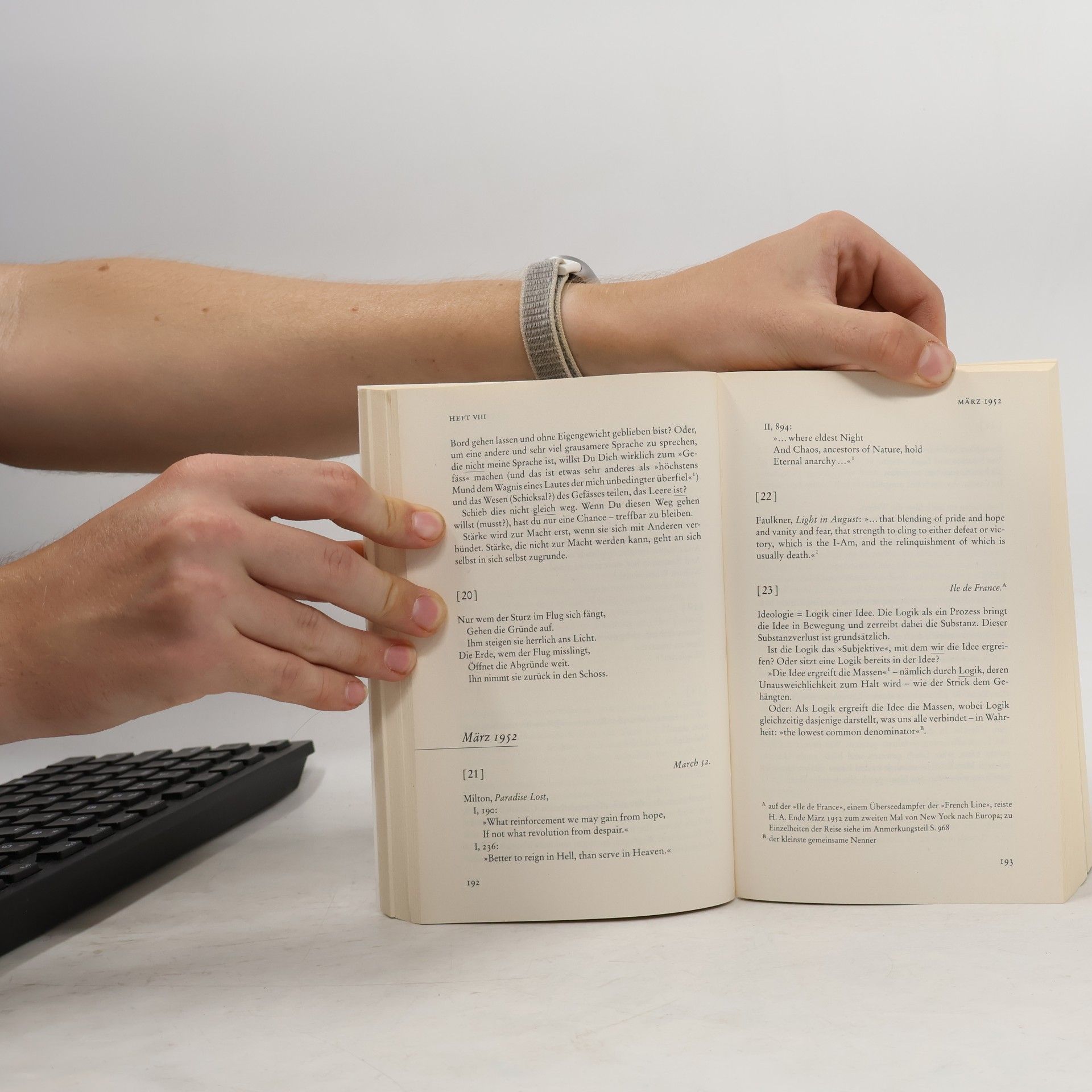 Hannah Arendt Denktagebuch