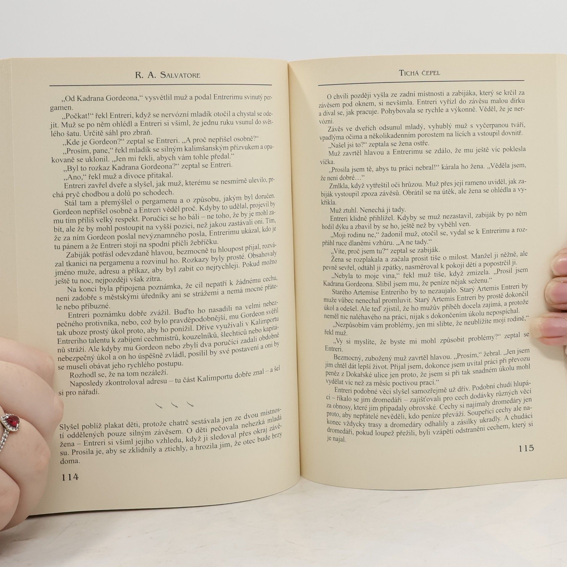 R. A. Salvatore Temné stezky I. Tichá čepel