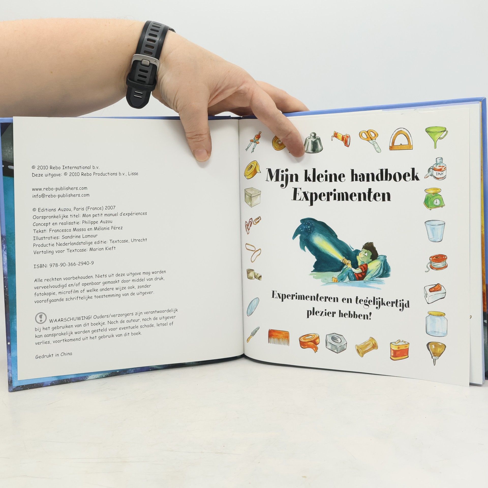 Philippe Auzou Mijn kleine handboek - Experimenten