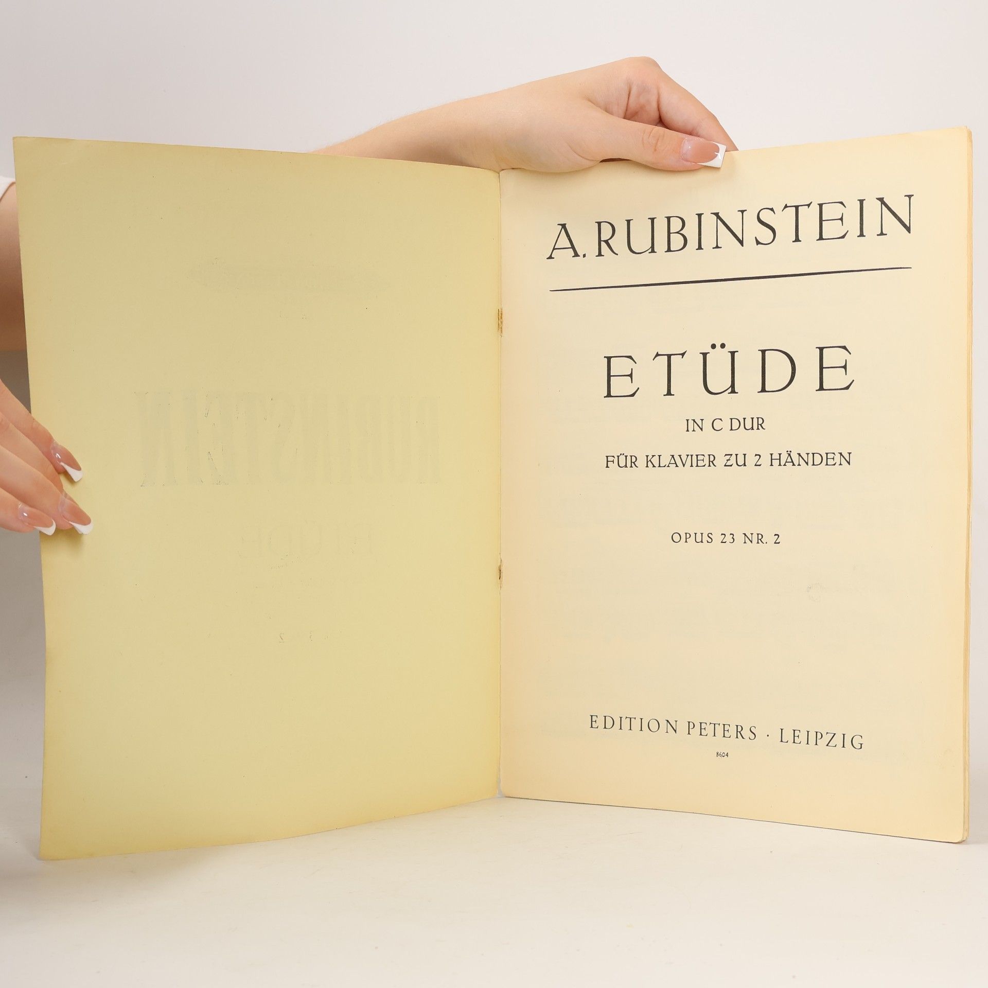 A. Rubinstein Etüde