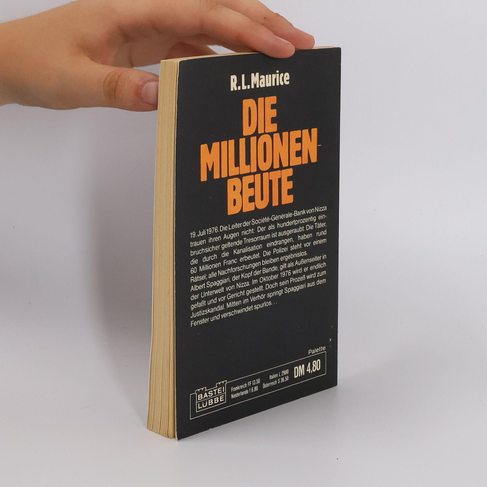 René L. Maurice Die Millionen-Beute