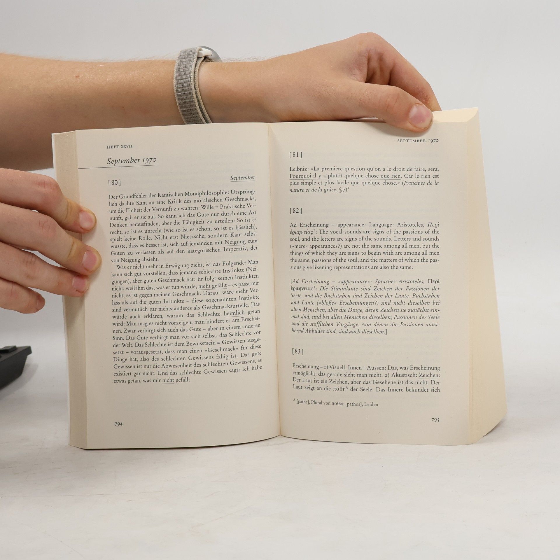 Hannah Arendt Denktagebuch