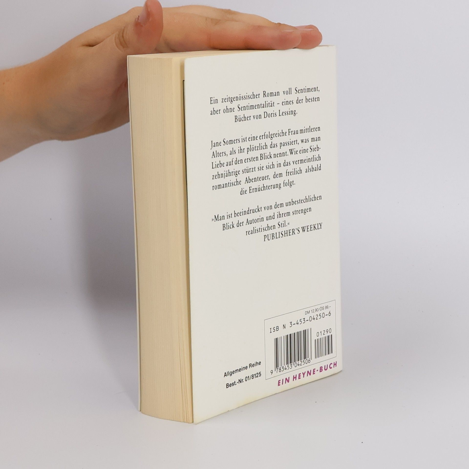 Doris Lessing Die Liebesgeschichte der Jane Somers