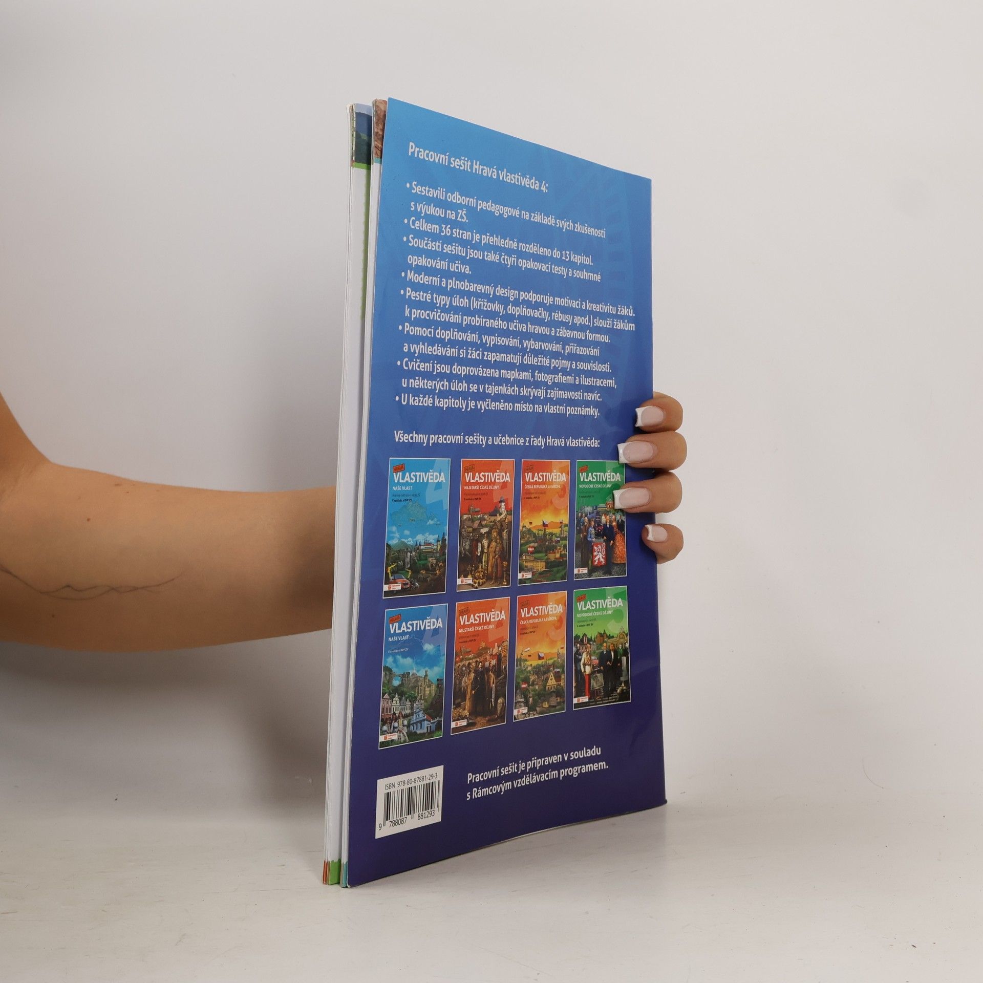 Various authors Hravá vlastivěda: Naše vlast - Pracovní sešit pro 4. ročník ZŠ