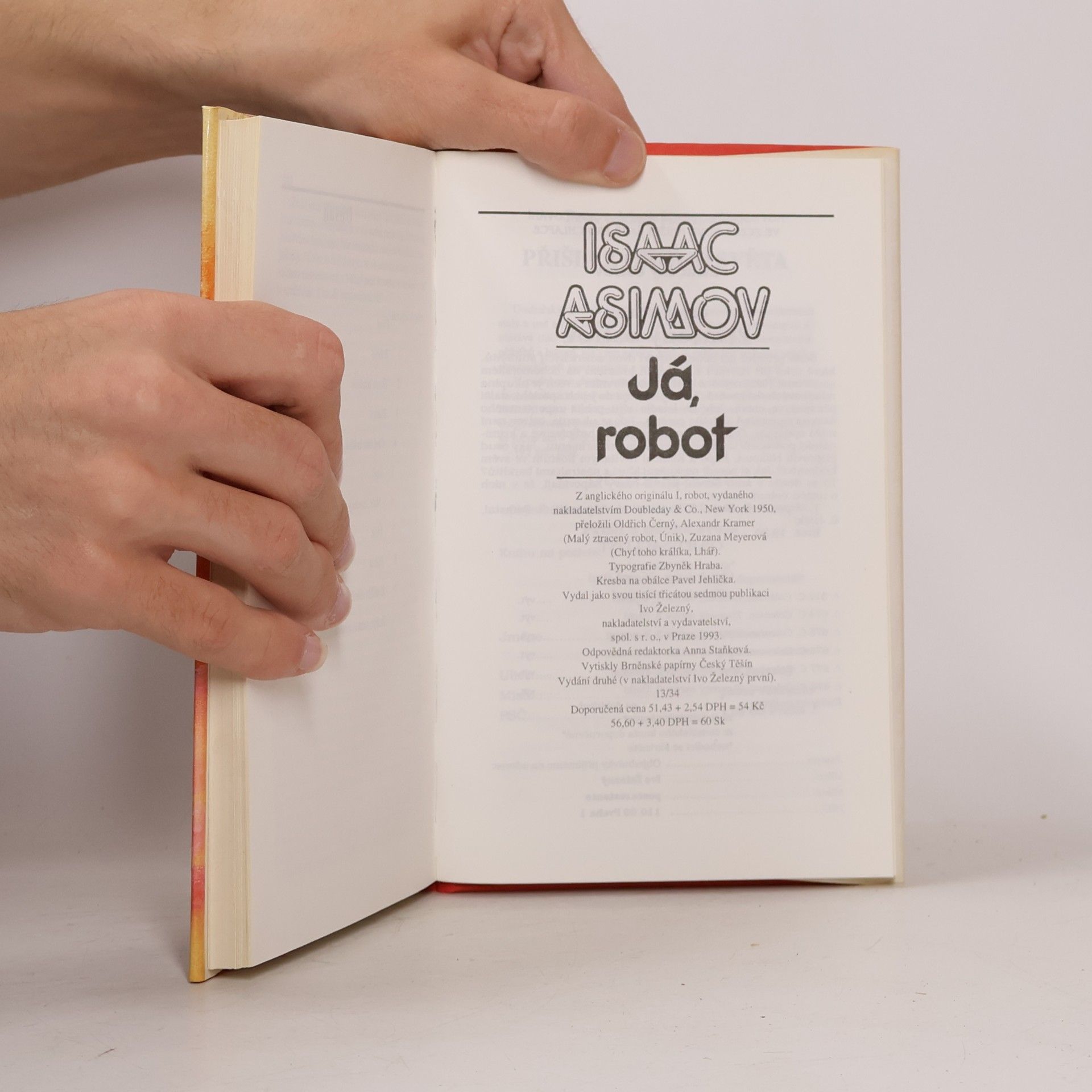 Isaac Asimov Já, robot