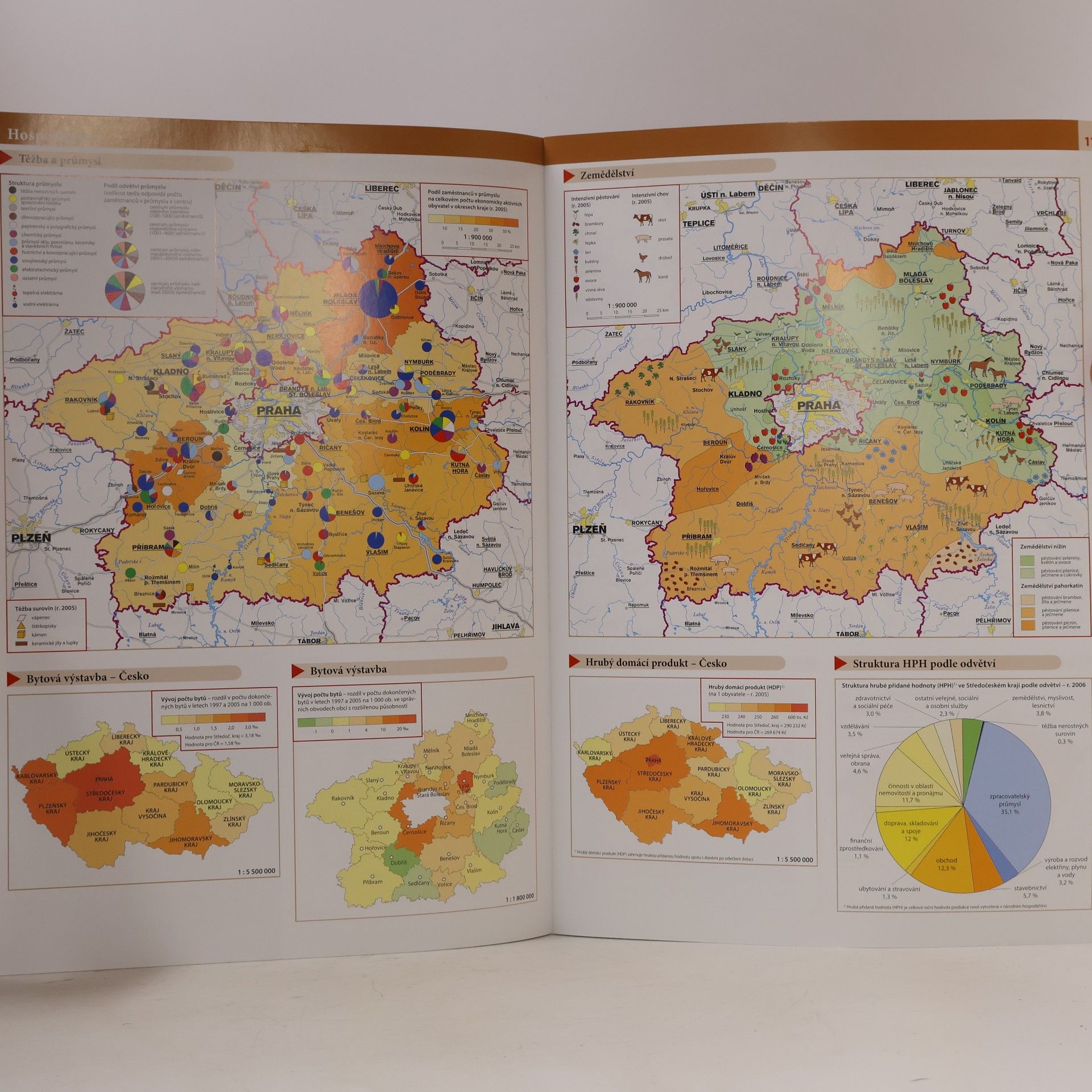 Kolektiv autorů Tematický atlas Středočeského kraje
