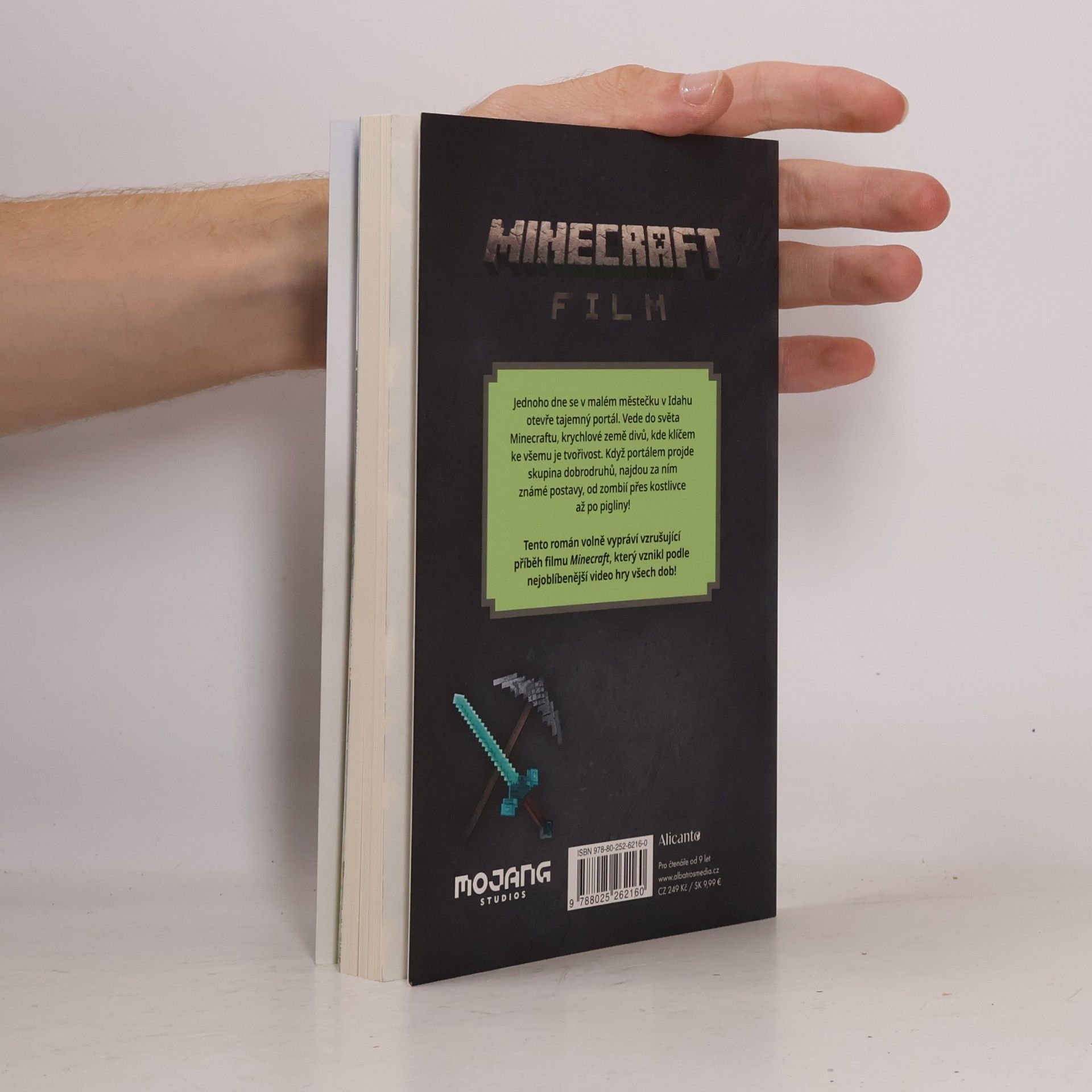Dave Lewman Minecraft film - román podle filmu