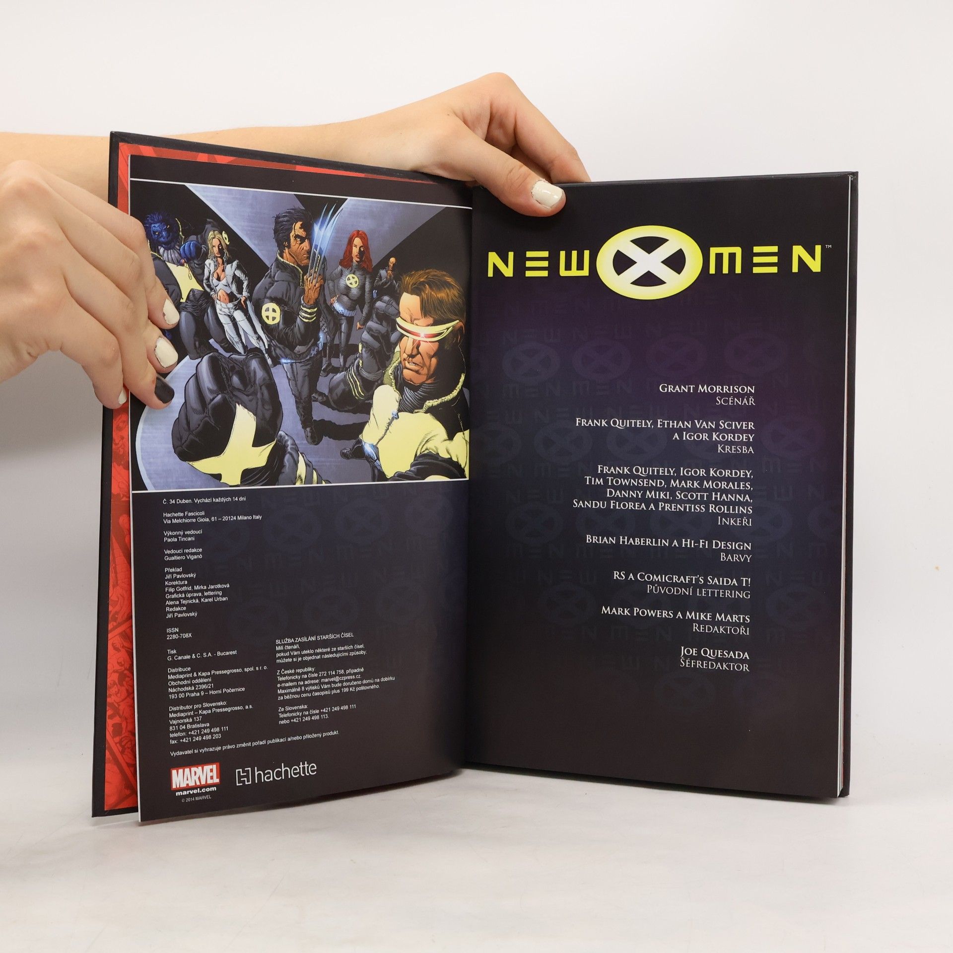 Grant Morrison Ultimátní komixový komplet 19. New X-men. Impérium
